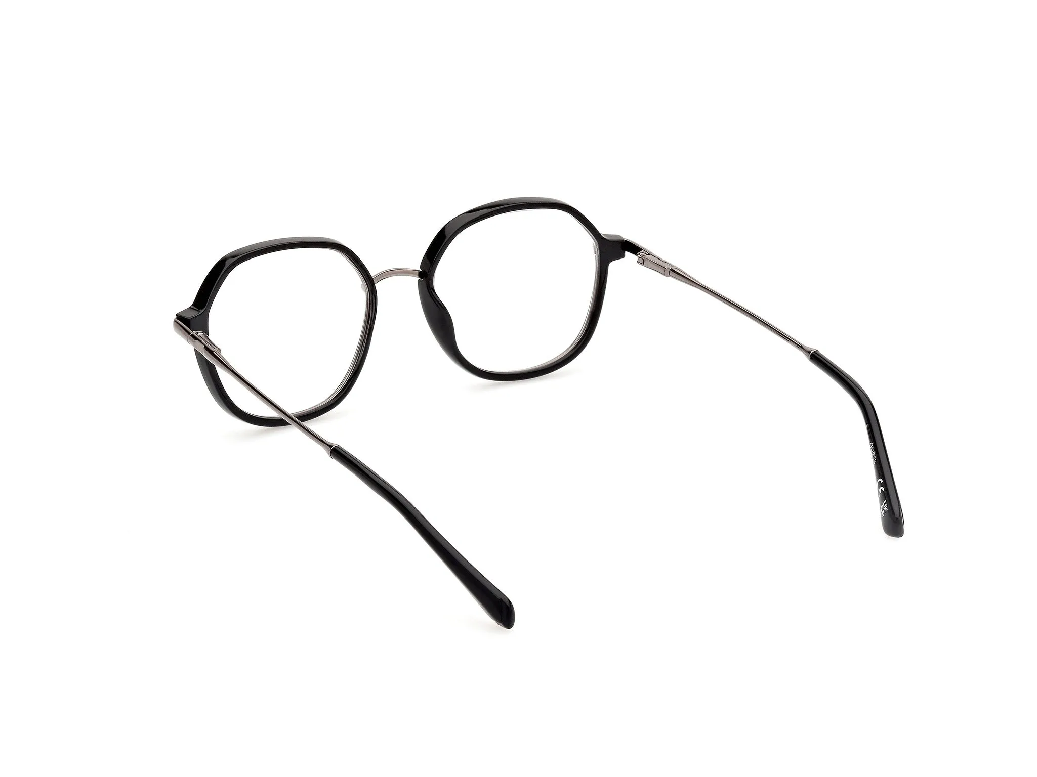 Guess GU50098 1 Montature da vista Iniettato Nero Rotonda Normale - immagine 4