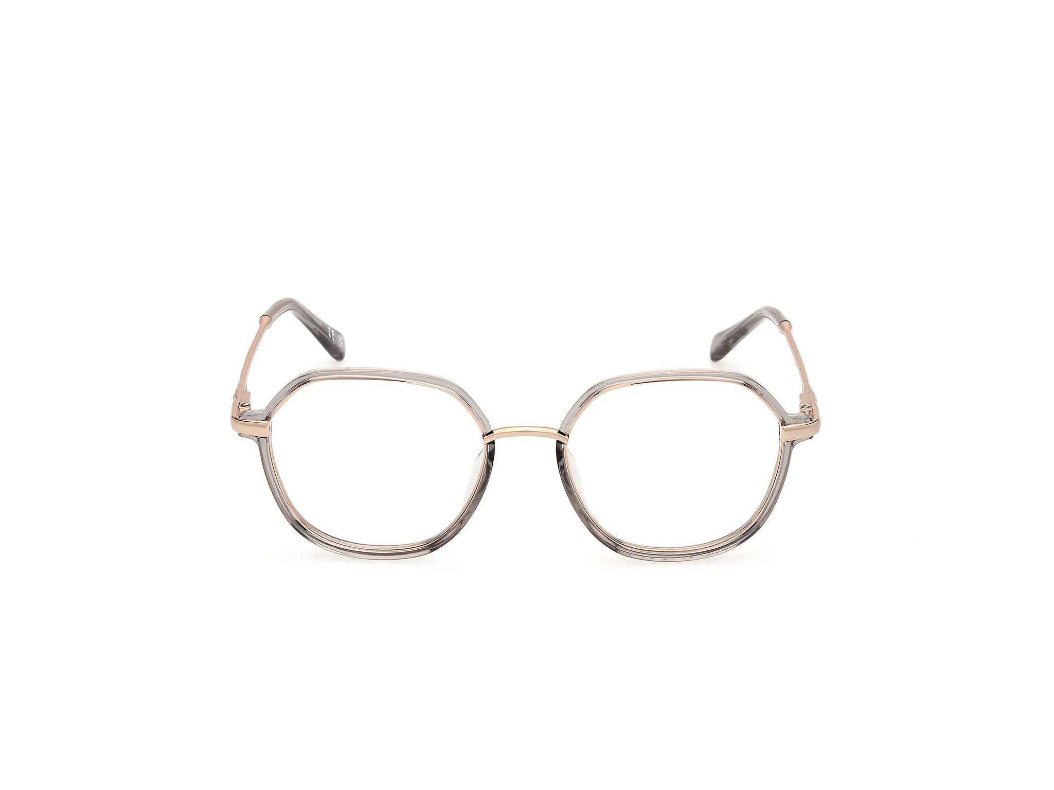 Guess GU50098 20 Montature da vista Iniettato Grigio Rotonda Normale - immagine 3