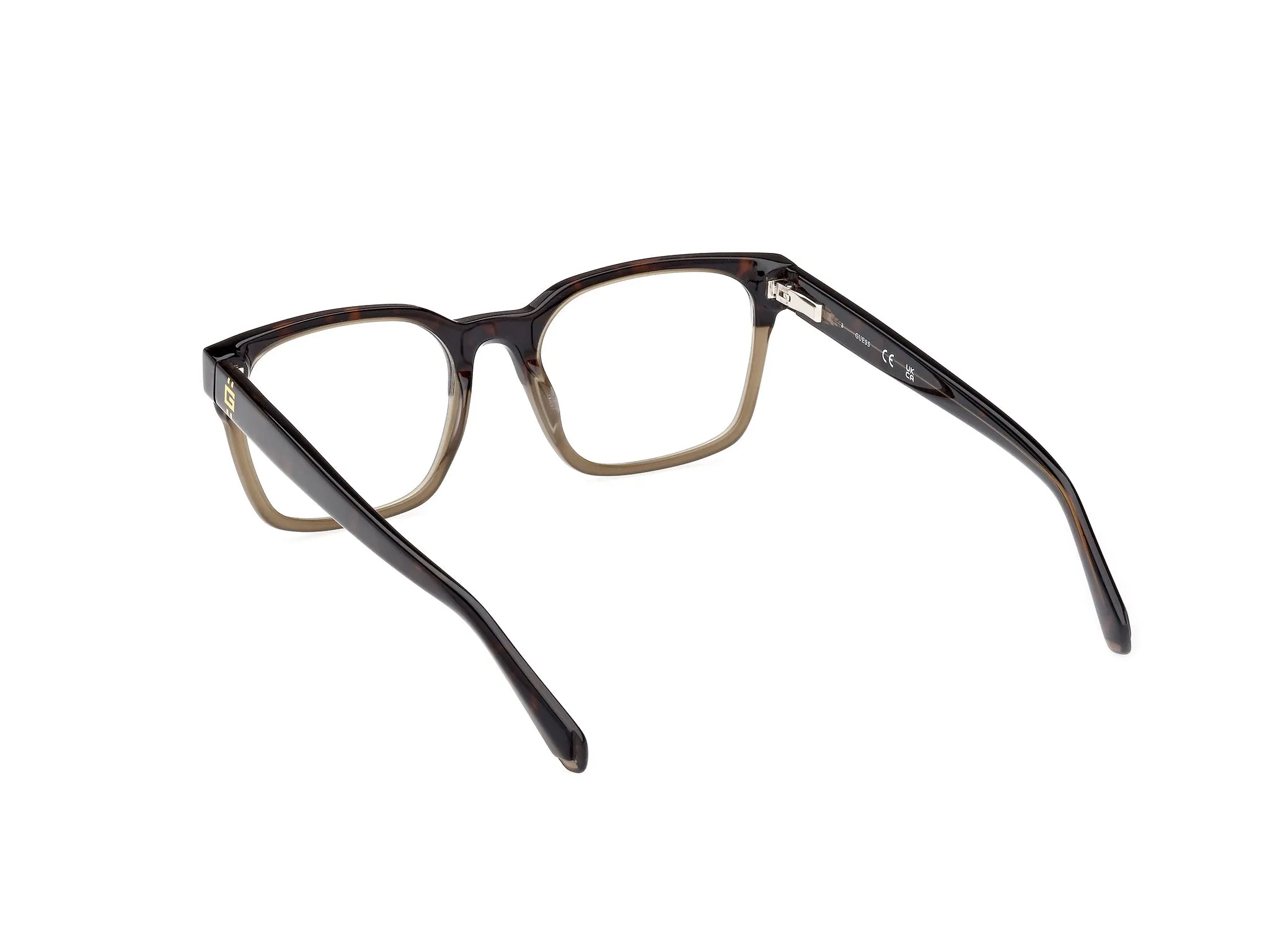 Guess GU50094 56 Montature da vista Acetato Havana Squadrata Normale - immagine 4