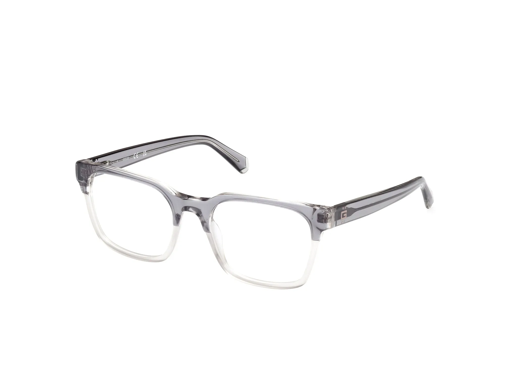 Guess GU50094 20 Montature da vista Acetato Grigio Squadrata Normale - immagine 1
