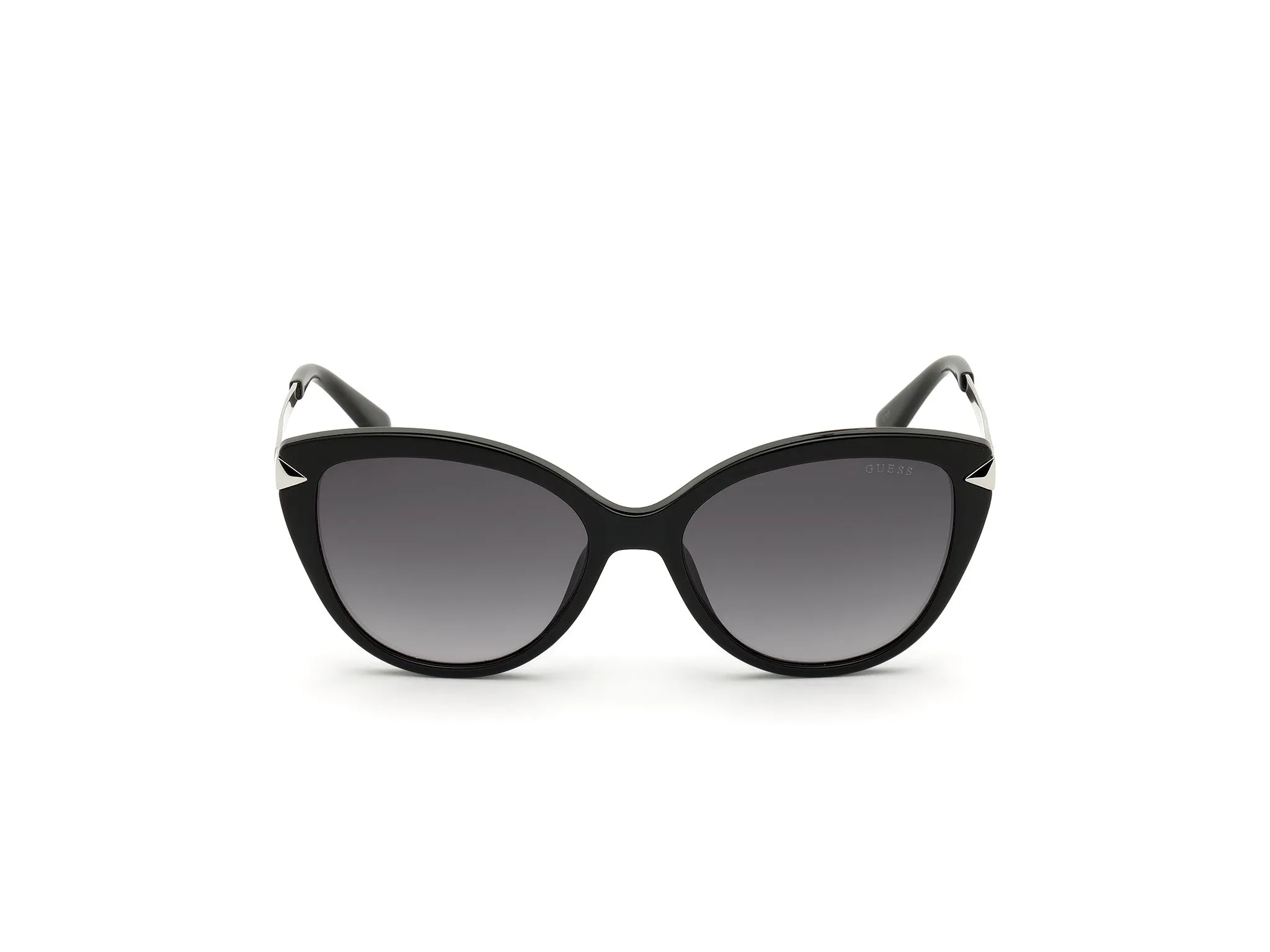 Guess GU7658 01C Occhiali da sole Iniettato Nero Fumo Cat Eye Normale - immagine 3