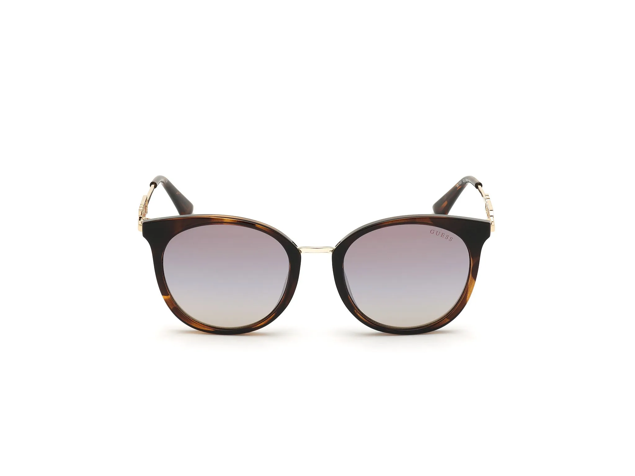 Guess GU7645 52G Occhiali da sole Iniettato Rotonda Normale Specchiato - immagine 3