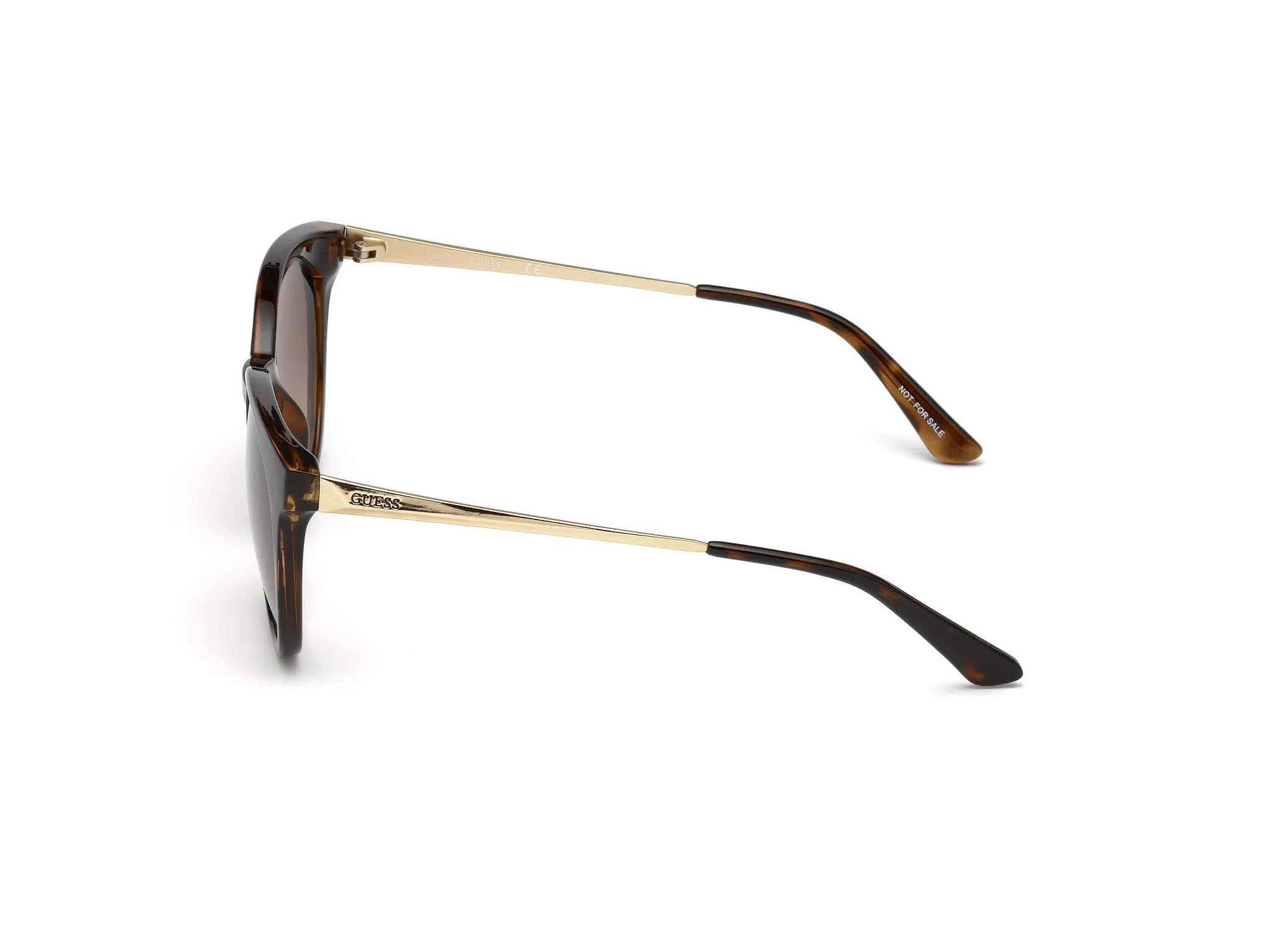 Guess GU7503 52F Occhiali da sole Iniettato Rotonda Normale Sfumato - immagine 2