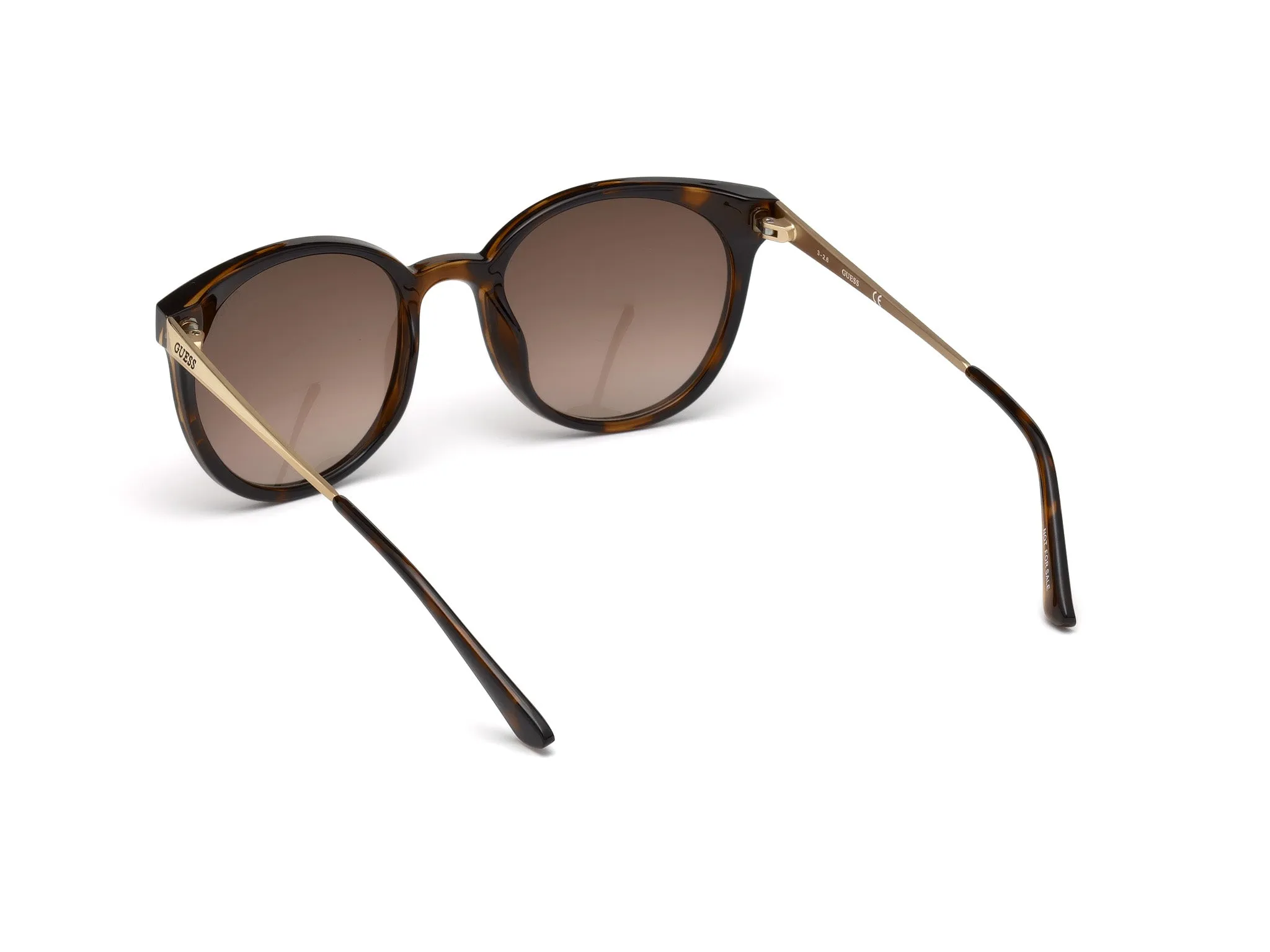 Guess GU7503 52F Occhiali da sole Iniettato Rotonda Normale Sfumato - immagine 4