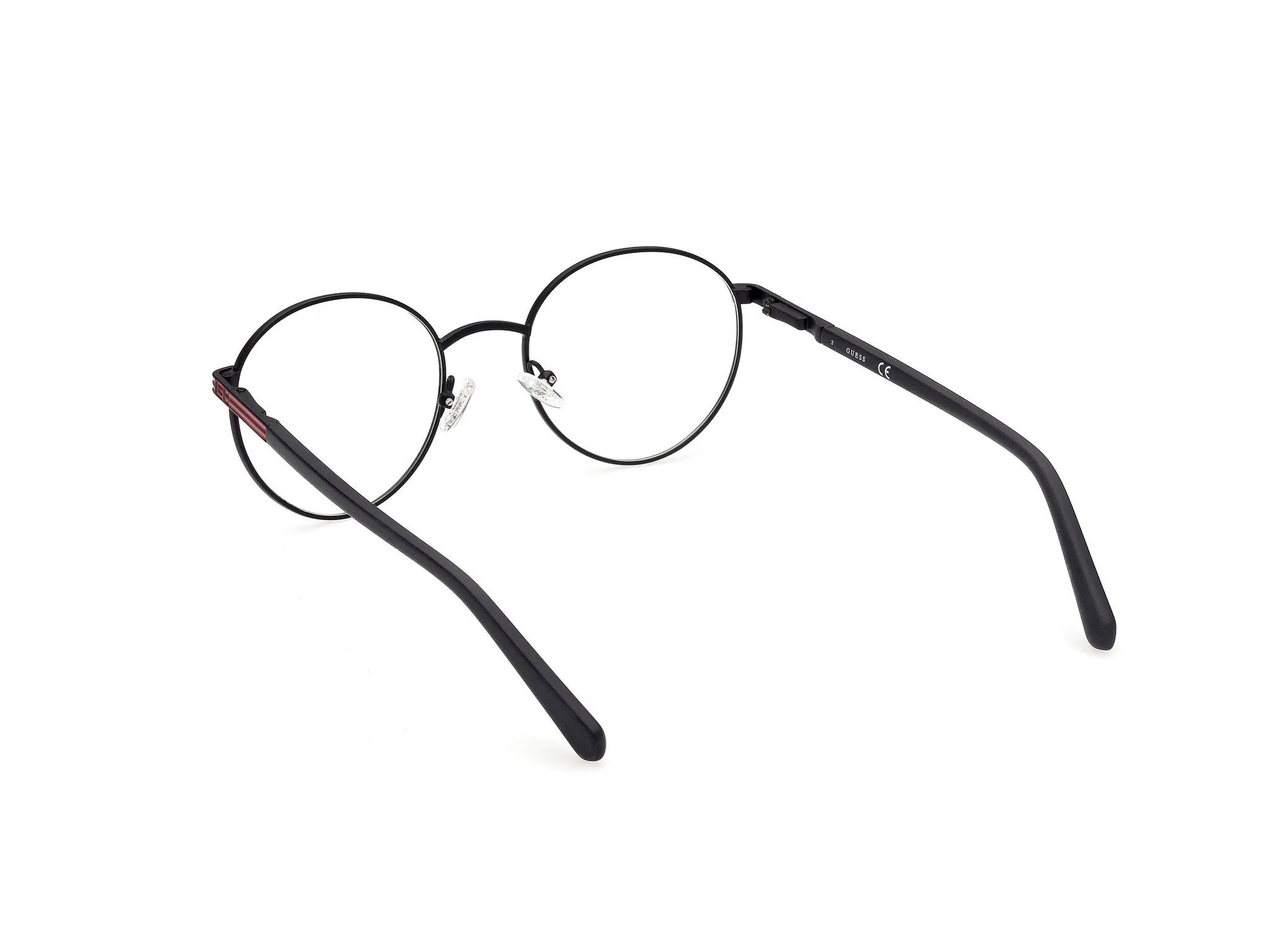 Guess GU50043 2 Montature da vista Metallo Nero Rotonda Normale - immagine 4