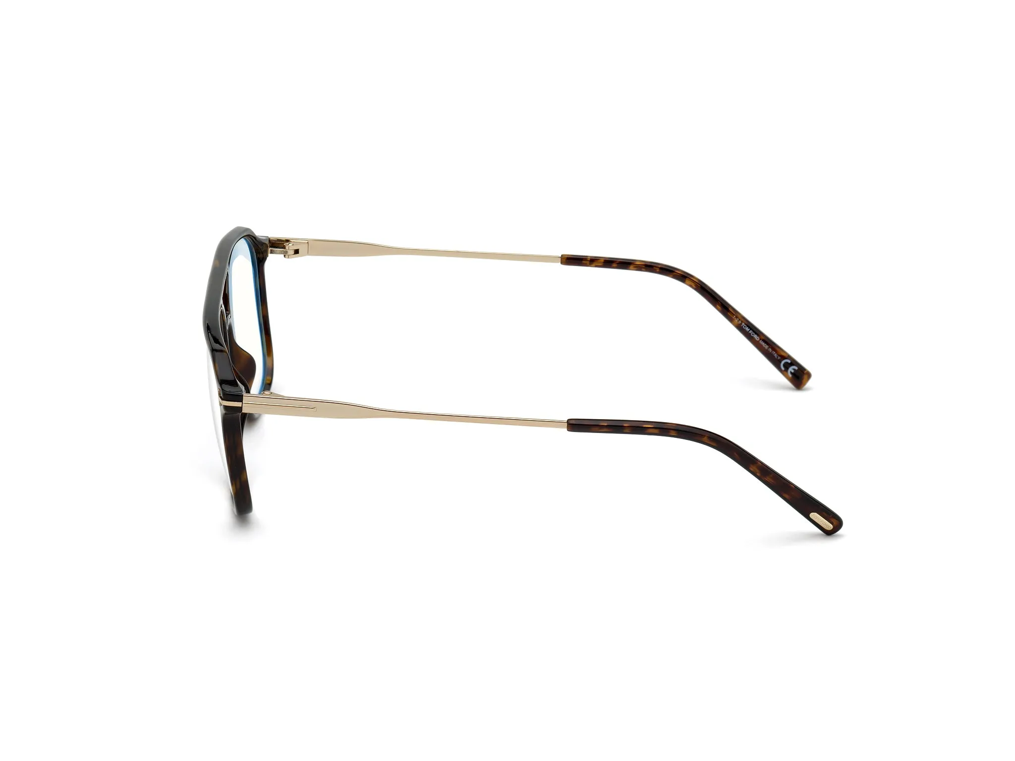 TOM FORD FT5665-B 52 Montature da vista Iniettato Havana Squadrata Normale - immagine 2