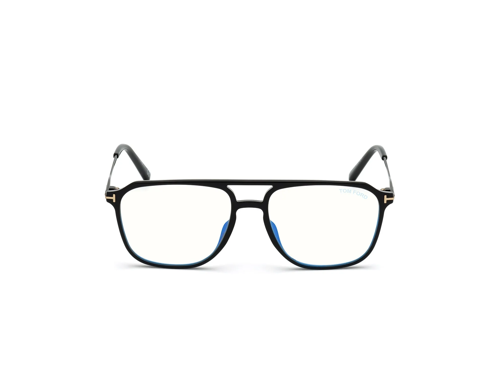 TOM FORD FT5665-B 1 Montature da vista Iniettato Nero Squadrata Normale - immagine 3