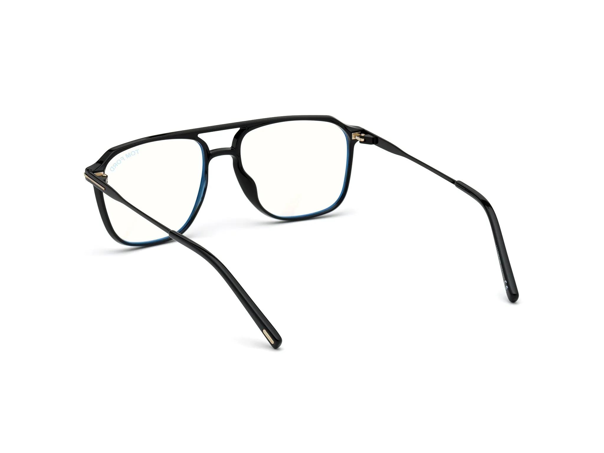 TOM FORD FT5665-B 1 Montature da vista Iniettato Nero Squadrata Normale - immagine 4