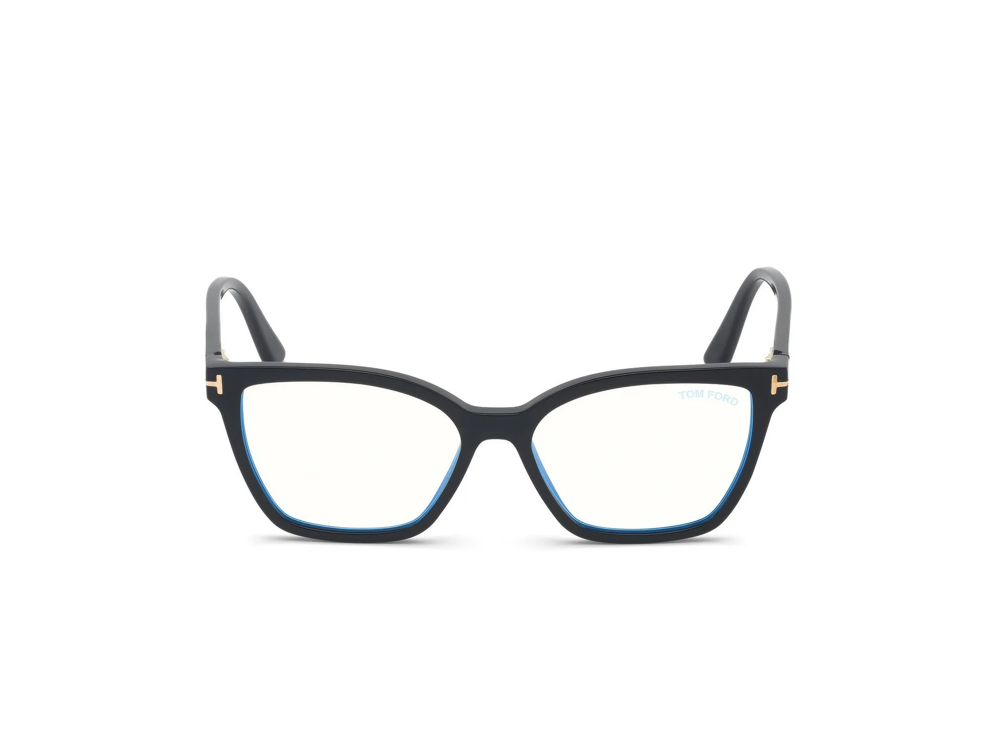 TOM FORD FT5641-B 1 Montature da vista Acetato Nero Farfalla Normale - immagine 3