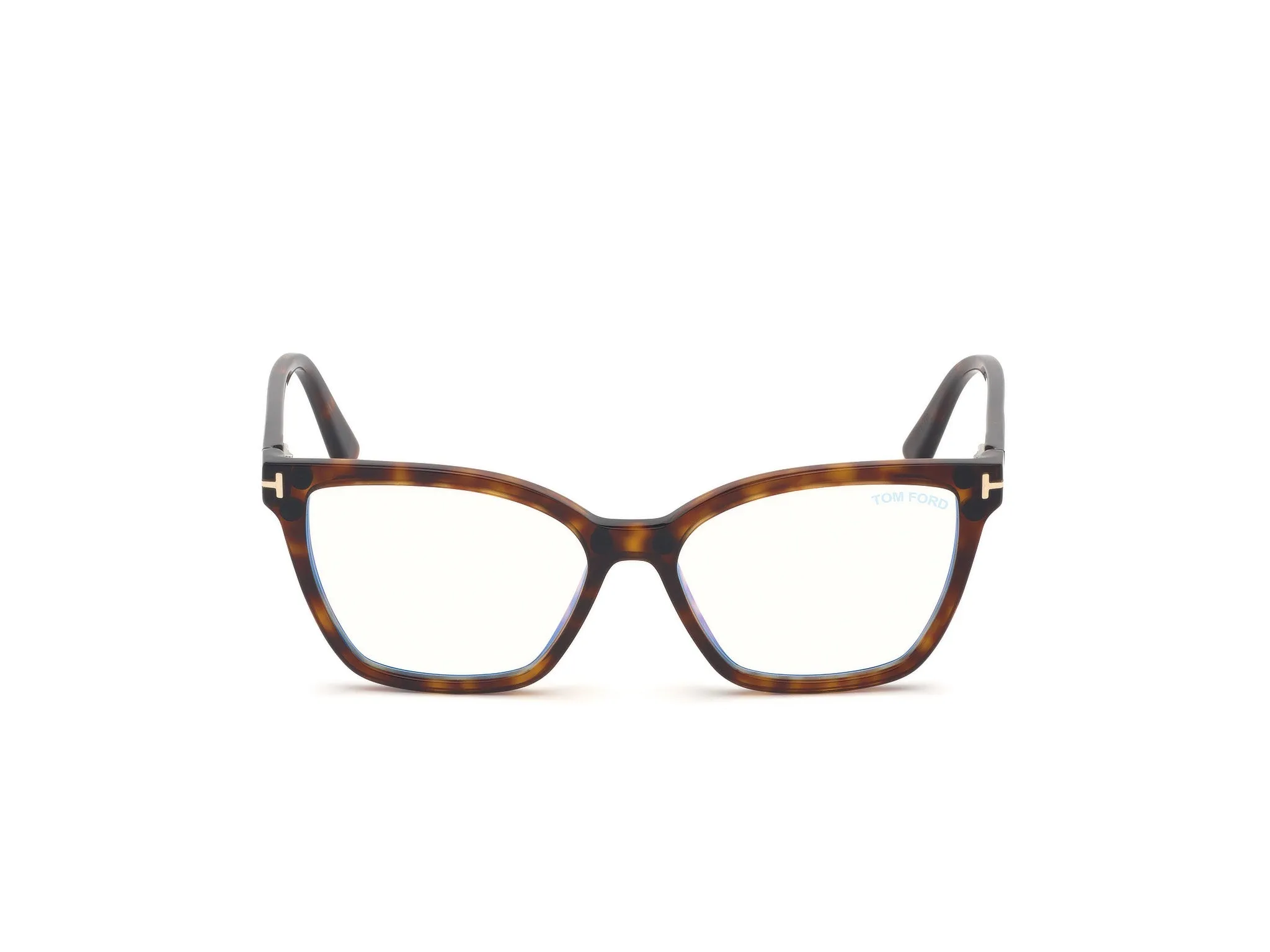 TOM FORD FT5641-B 54 Montature da vista Acetato Havana Farfalla Normale - immagine 3