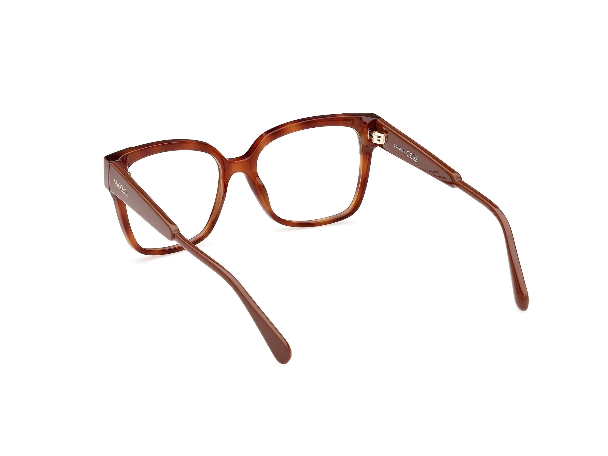 MAX&Co MO5116 52 Montature da vista Iniettato Havana Rotonda Normale - immagine 4
