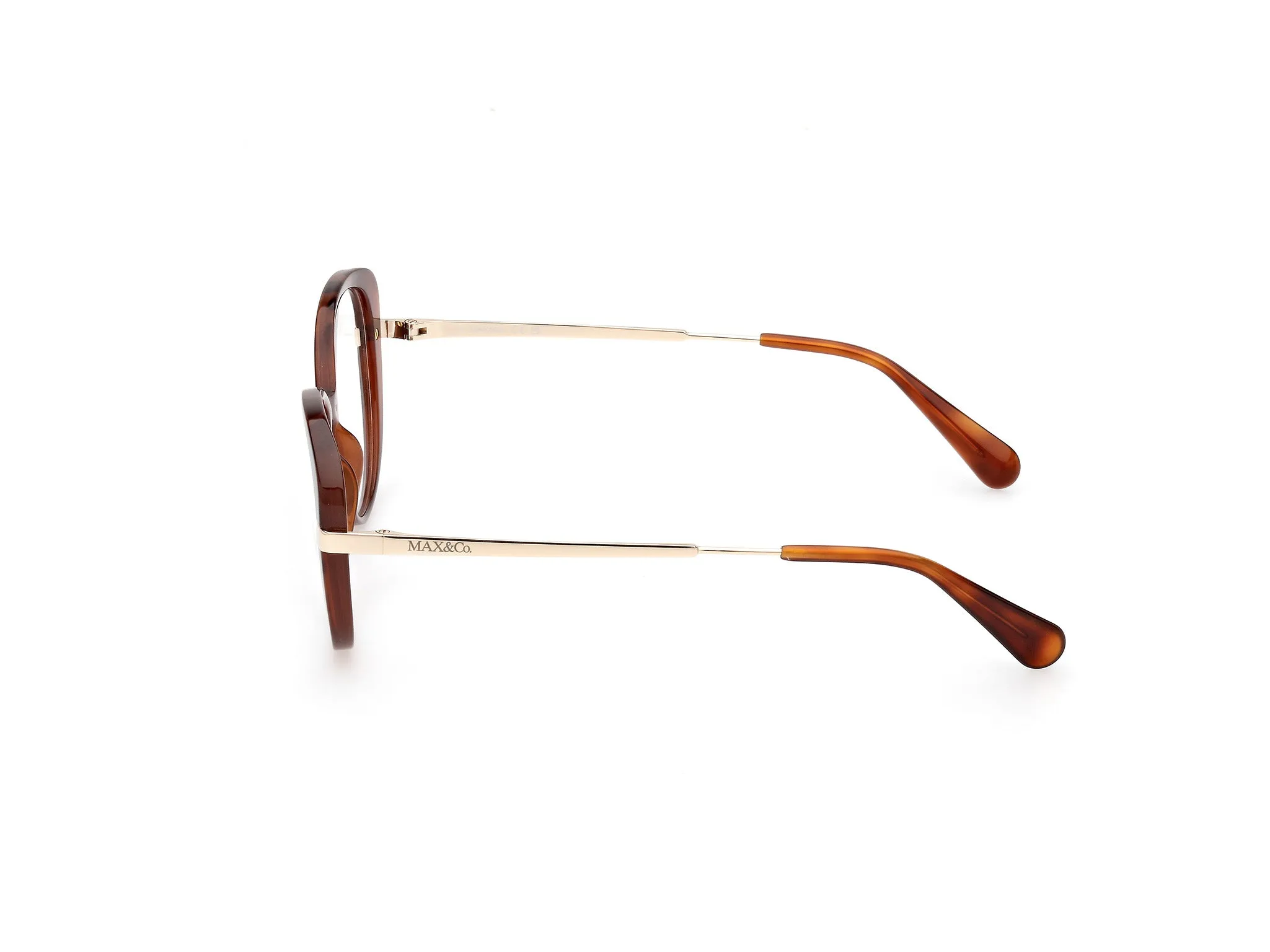 MAX&Co MO5112 52 Montature da vista Iniettato Havana Farfalla Normale - immagine 2