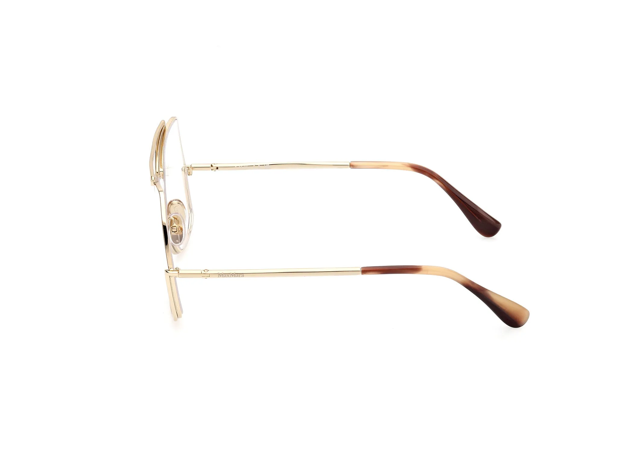 Max Mara MM5118-B 32 Montature da vista Metallo Oro Geometrica Normale - immagine 2