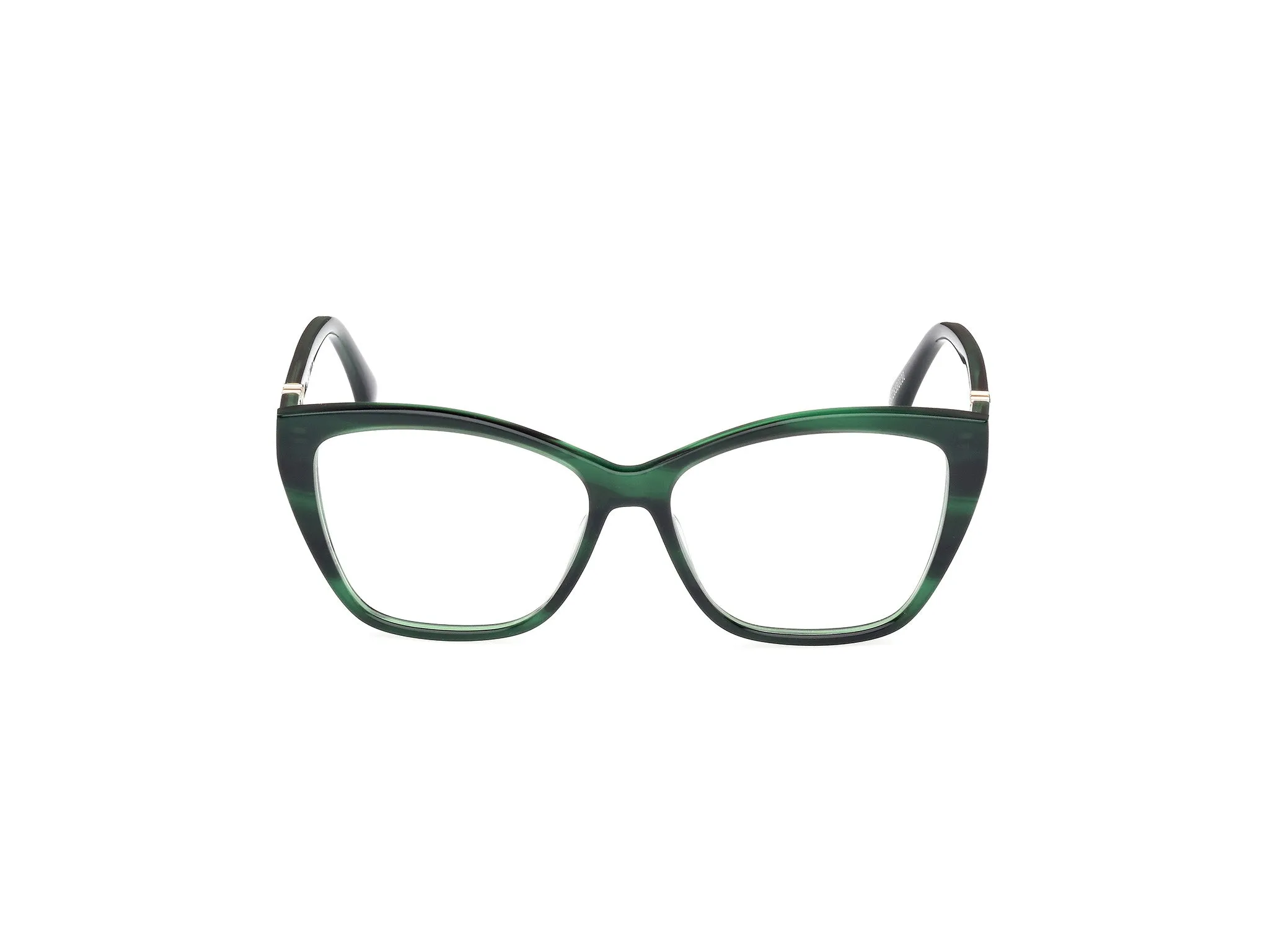 Max Mara MM5036 98 Montature da vista Acetato Verde Squadrata Normale - immagine 3