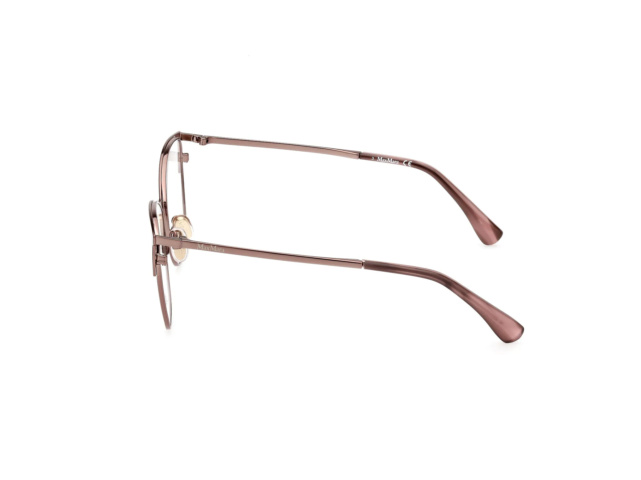 Max Mara MM5104 038 Montature da vista Metallo Bronzo Cat Eye Normale - immagine 2