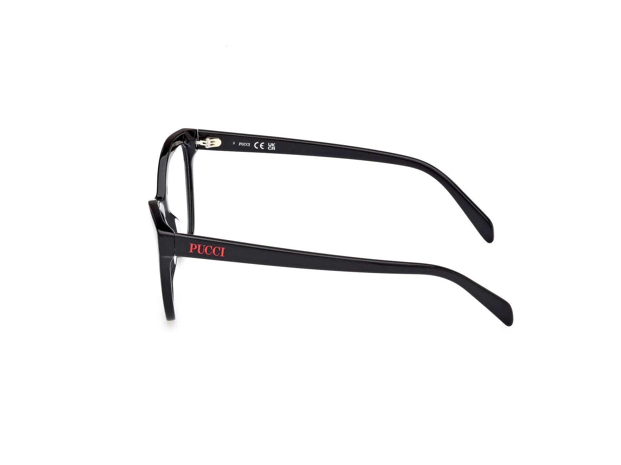 Emilio Pucci EP5241 1 Montature da vista Acetato Nero Cat Eye Normale - immagine 2