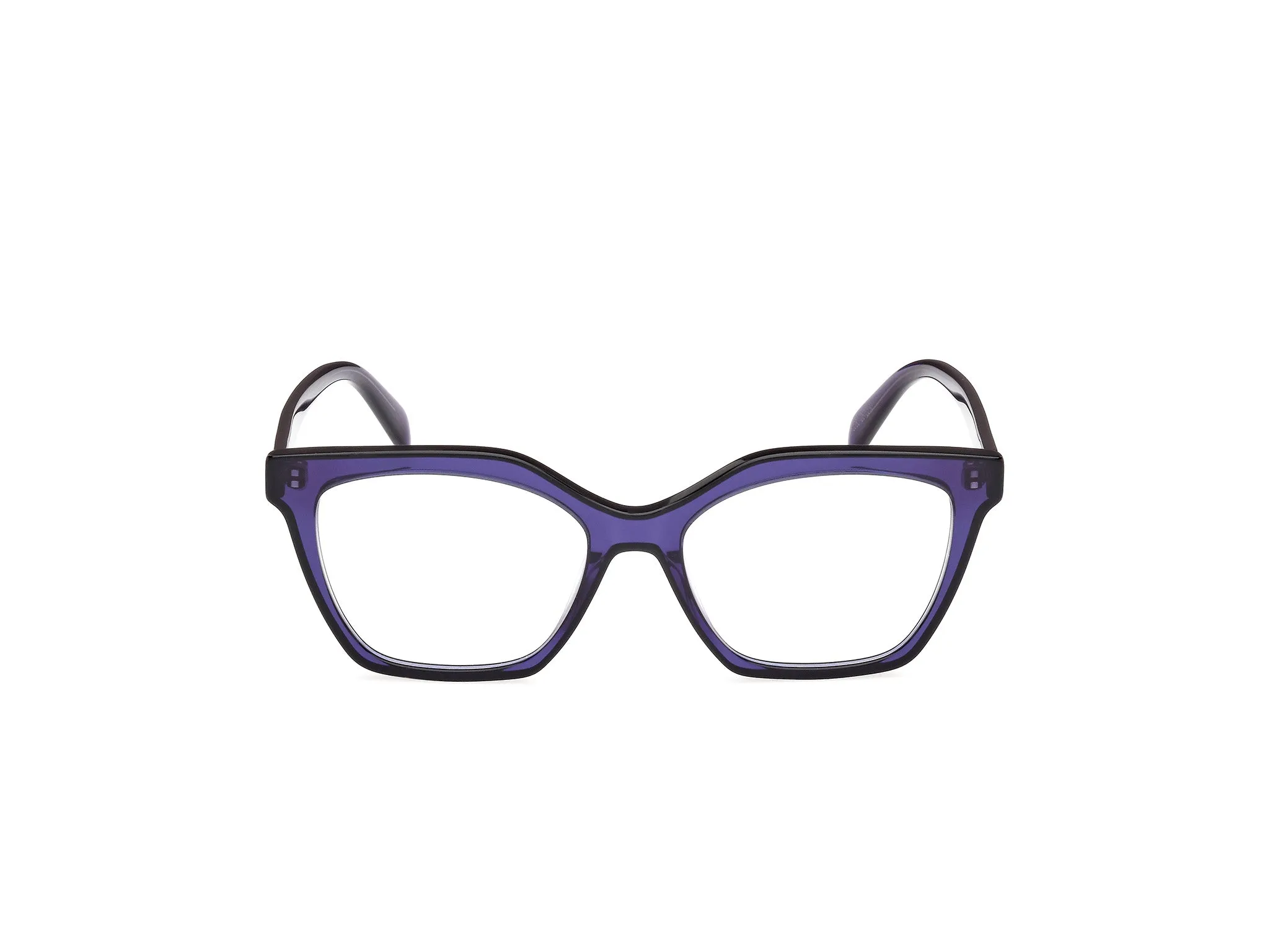 Emilio Pucci EP5239 92 Montature da vista Acetato Blu Geometrica Normale - immagine 3