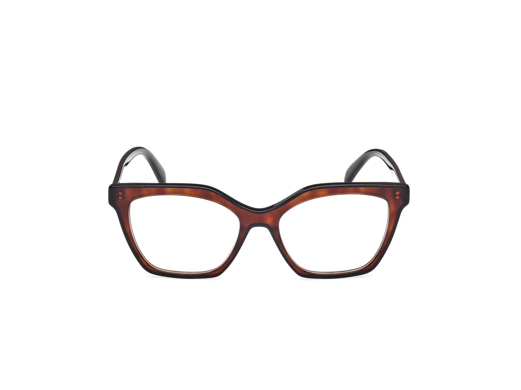 Emilio Pucci EP5239 56 Montature da vista Acetato Havana Geometrica Normale - immagine 3
