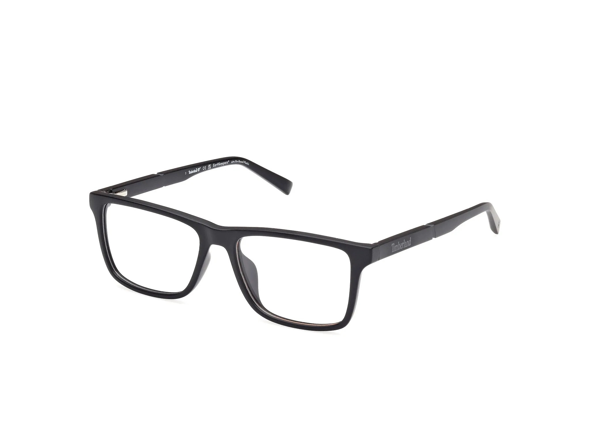 Timberland TB1840-H 2 Montature da vista Iniettato Nero Squadrata Normale - immagine 1