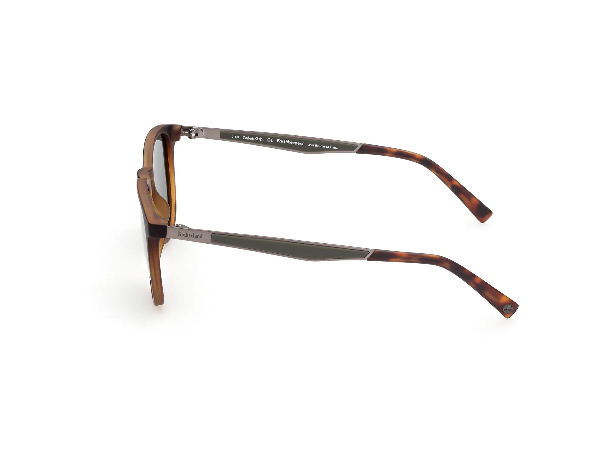 Timberland TB9235 52R Occhiali da sole Iniettato Rotonda Polarizzata - immagine 2