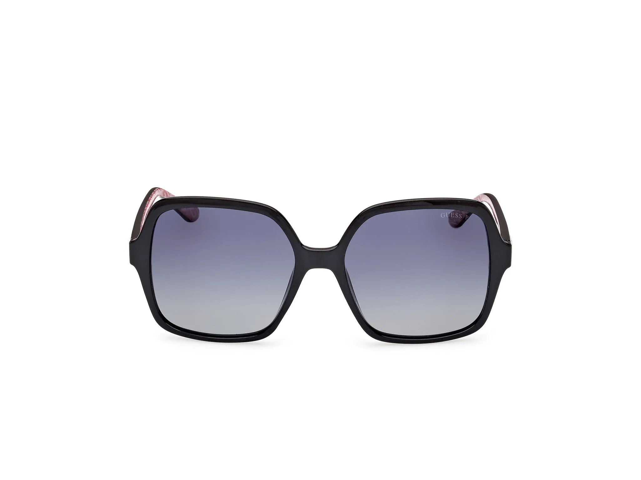 Guess GU7921-H 01D Occhiali da sole Iniettato Nero Fumo Squadrata Polarizzata - immagine 3