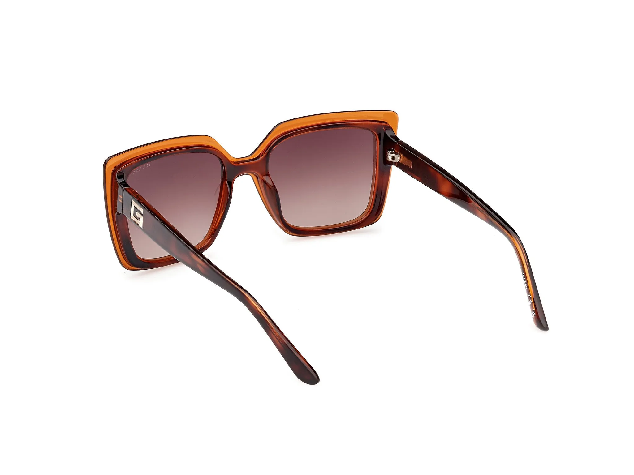 Guess GU7908 52F Occhiali da sole Iniettato Squadrata Normale Sfumato - immagine 4