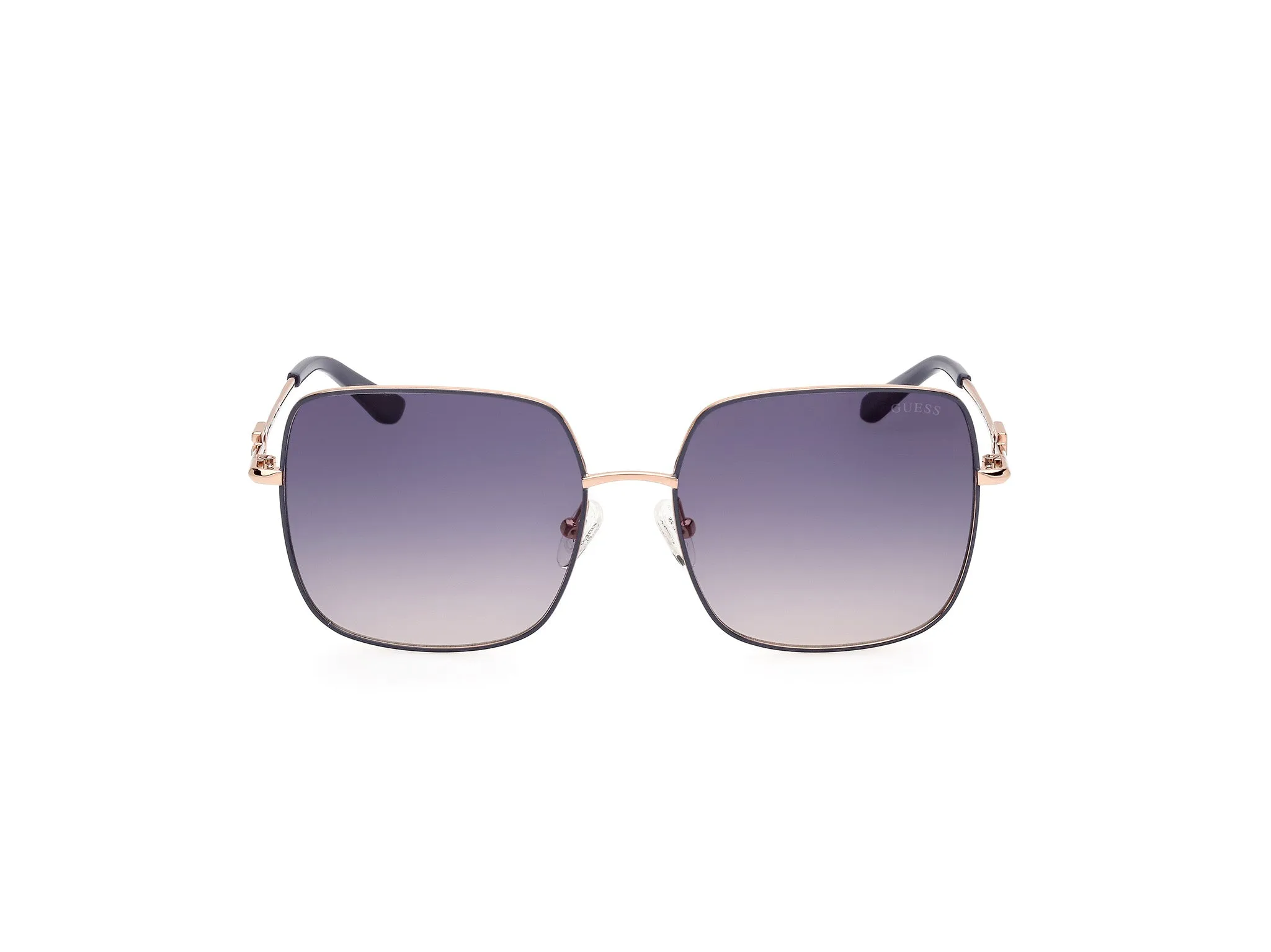 Guess GU7906-H 20B Occhiali da sole Metallo Grigio Fumo Squadrata Normale Sfumato - immagine 3