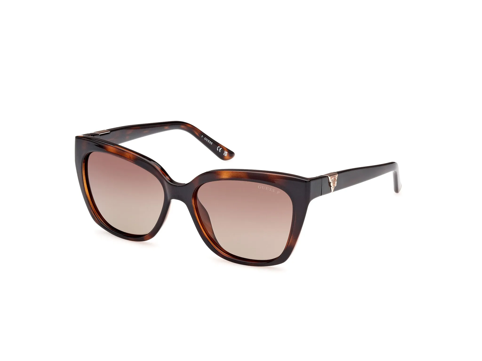 Guess GU7878 52H Occhiali da sole Iniettato Squadrata Polarizzata - immagine 1