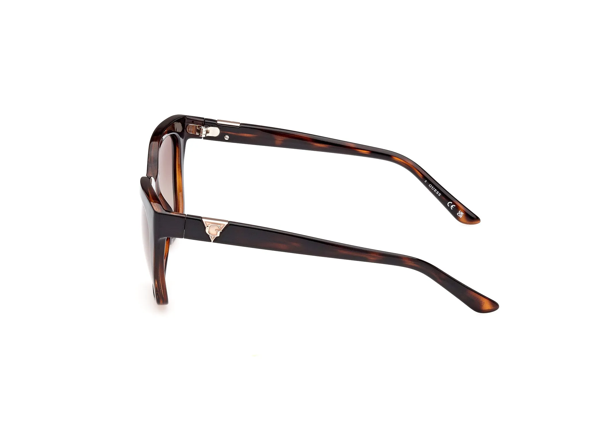 Guess GU7878 52H Occhiali da sole Iniettato Squadrata Polarizzata Sfumato - immagine 2