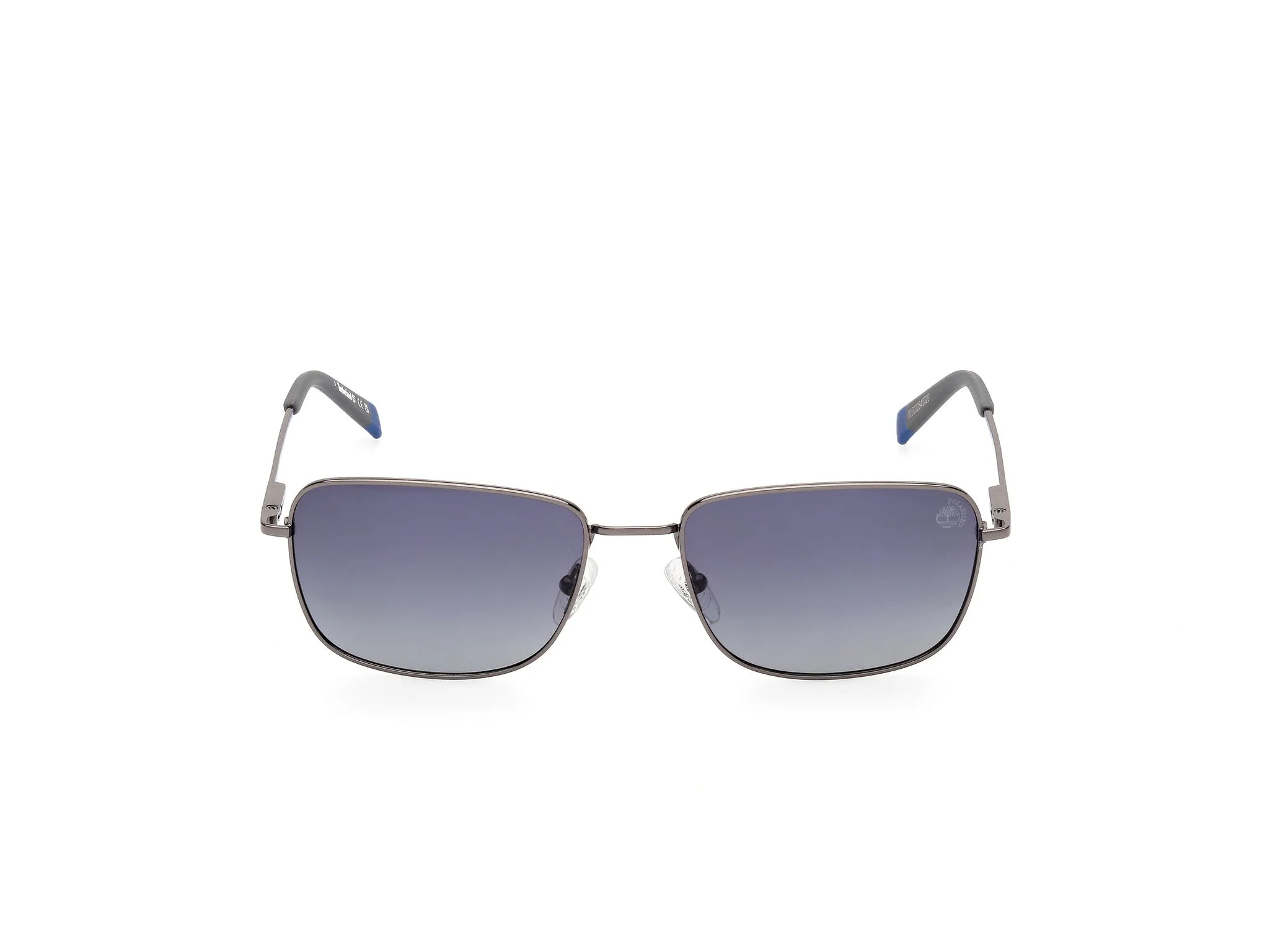 Timberland TB9338 08D Occhiali da sole Metallo Squadrata Polarizzata Sfumato - immagine 3