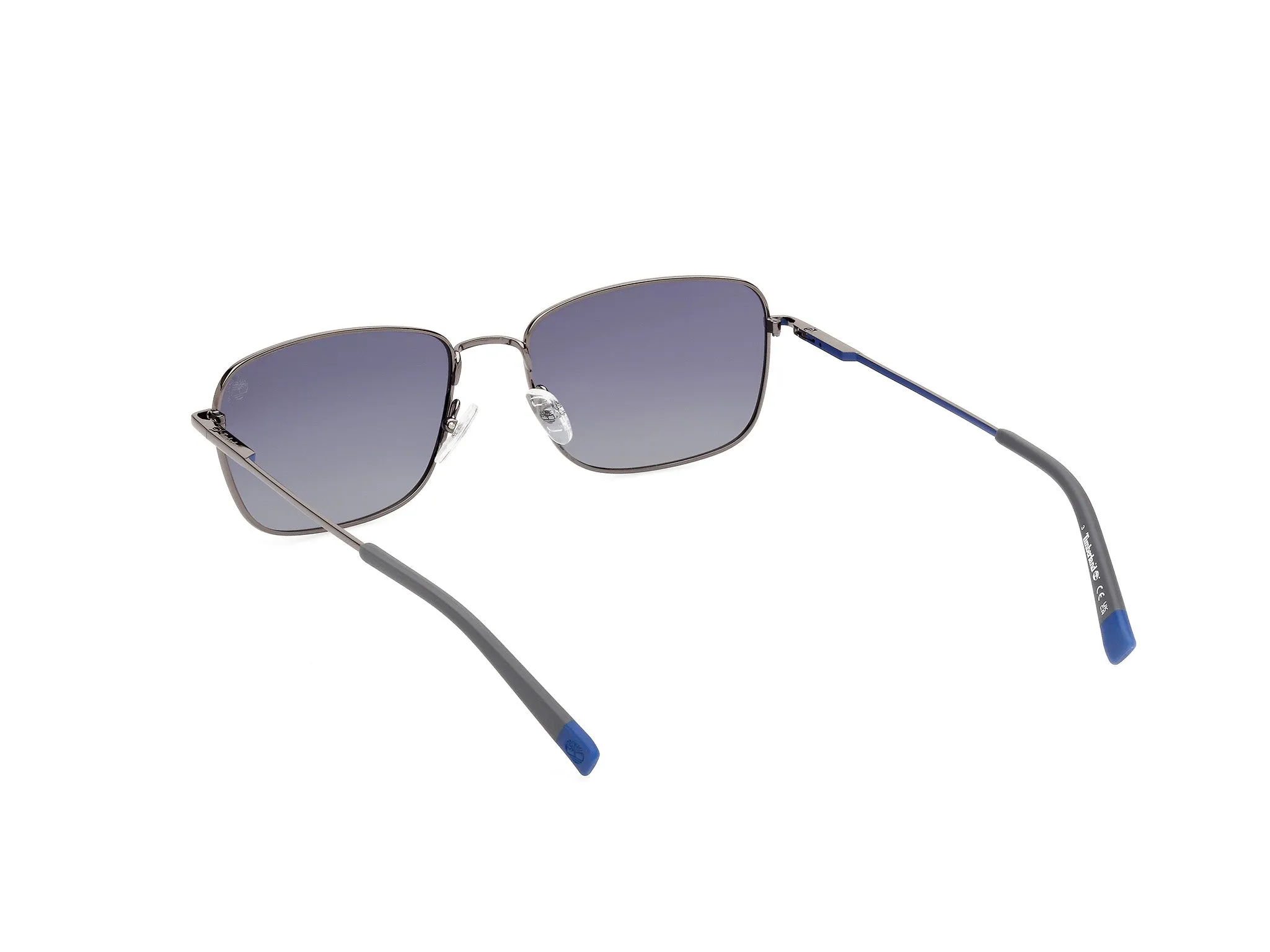 Timberland TB9338 08D Occhiali da sole Metallo Squadrata Polarizzata Sfumato - immagine 4