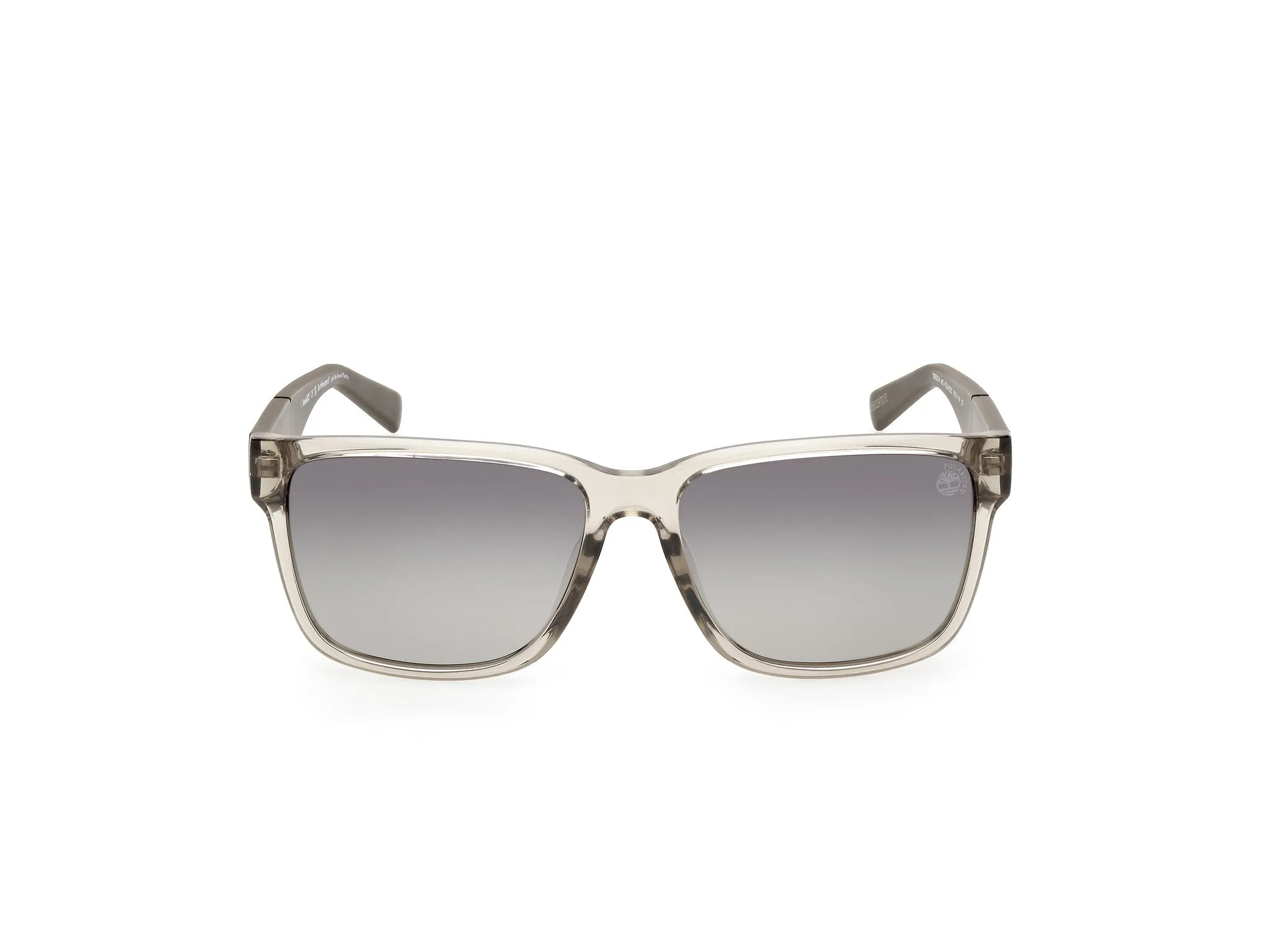 Timberland TB9335-H 45D Occhiali da sole Iniettato Marrone Fumo Squadrata Polarizzata - immagine 3