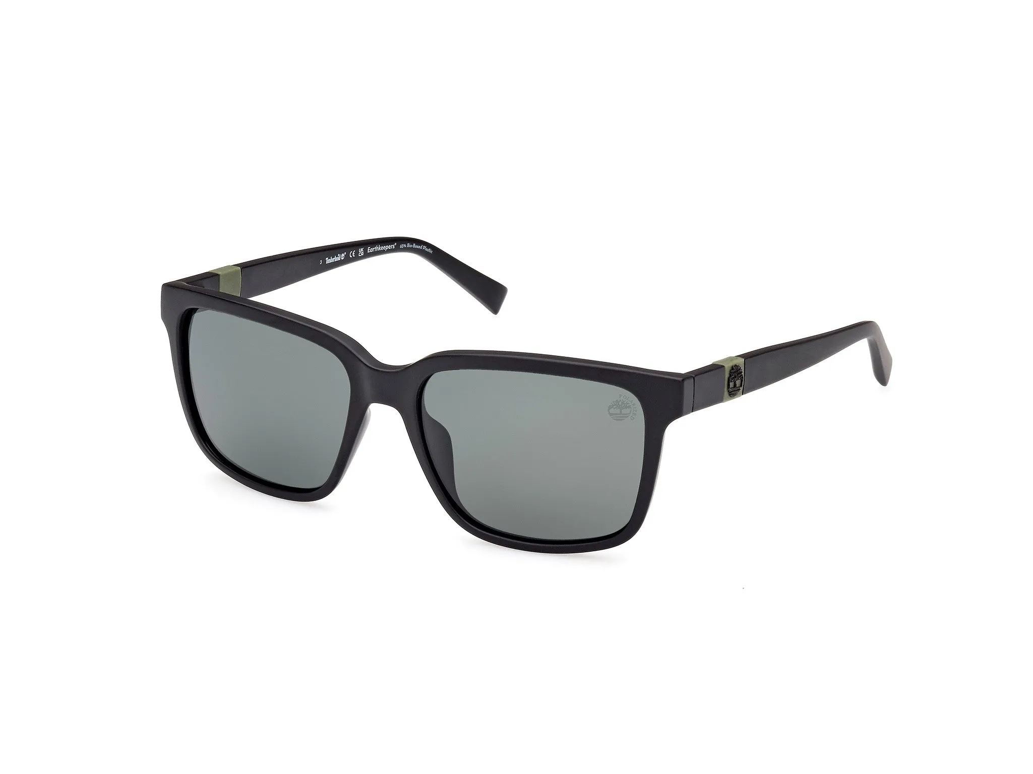 Timberland TB9322-H 02R Occhiali da sole Iniettato Squadrata Polarizzata - immagine 1