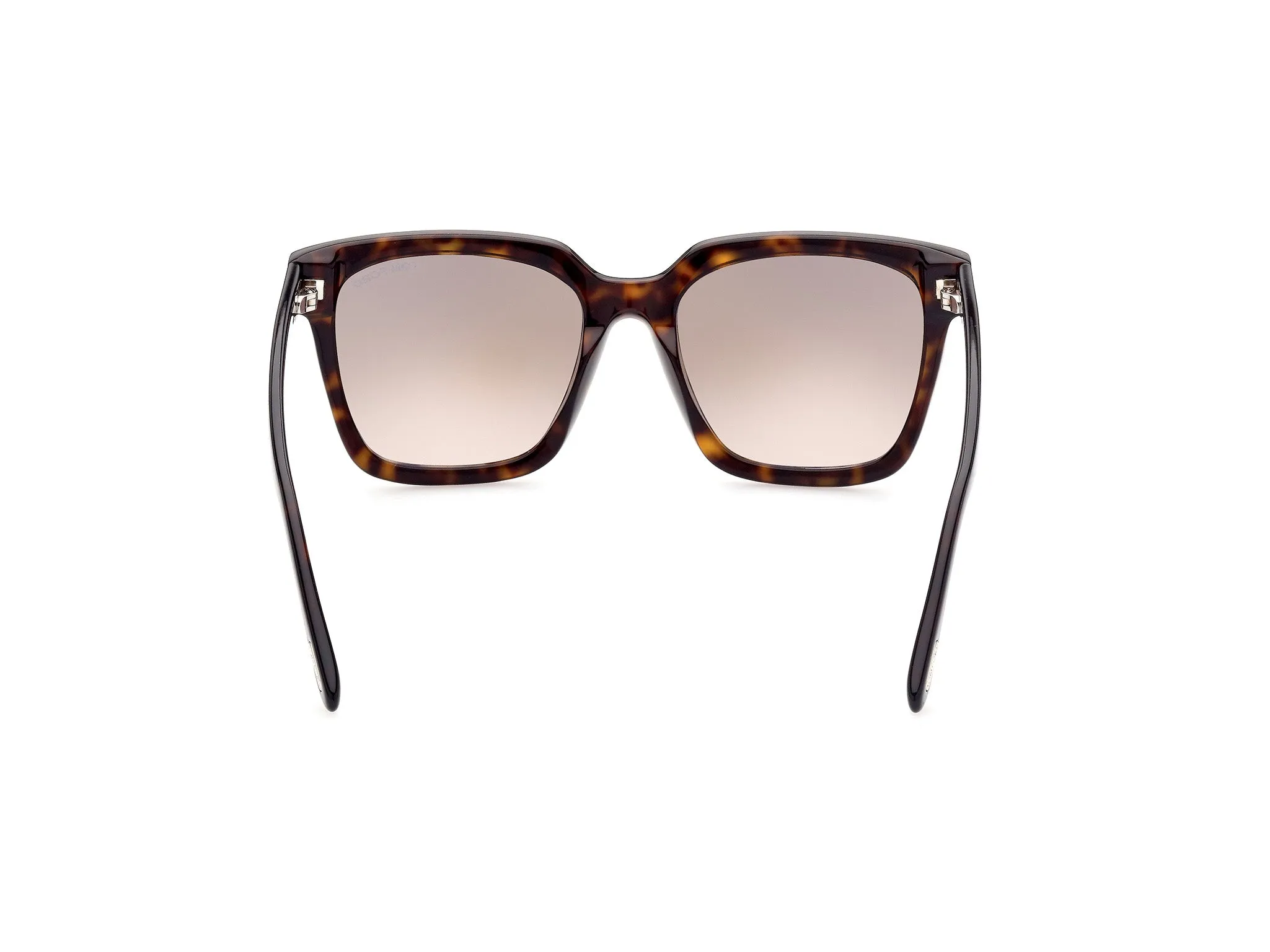 TOM FORD FT0952 SELBY 52F Occhiali da sole Acetato Havana Marrone Squadrata Normale Sfumato - immagine 4