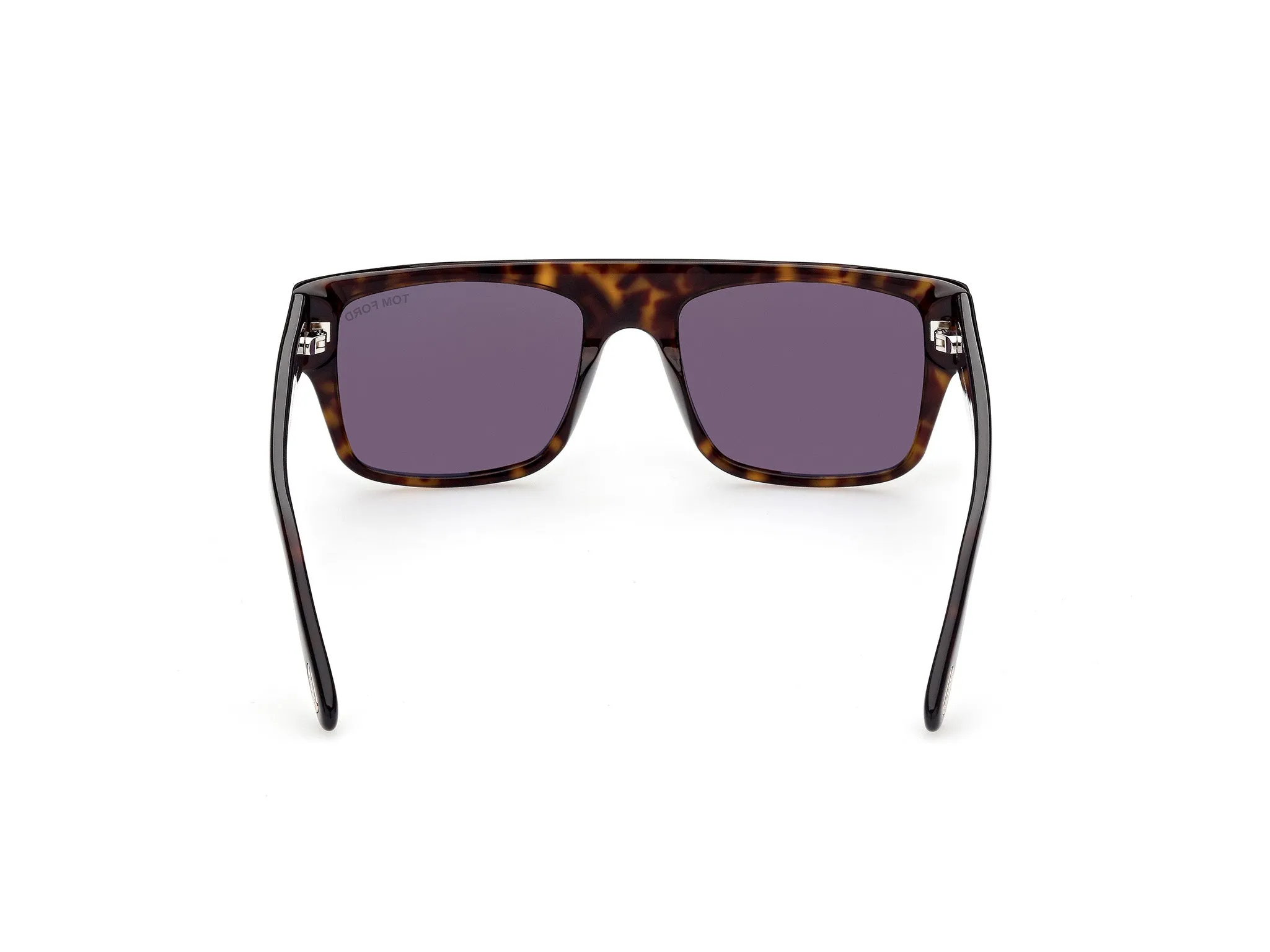 TOM FORD FT0907 DUNNING-02 52E Occhiali da sole Acetato Havana Marrone Squadrata Normale - immagine 4