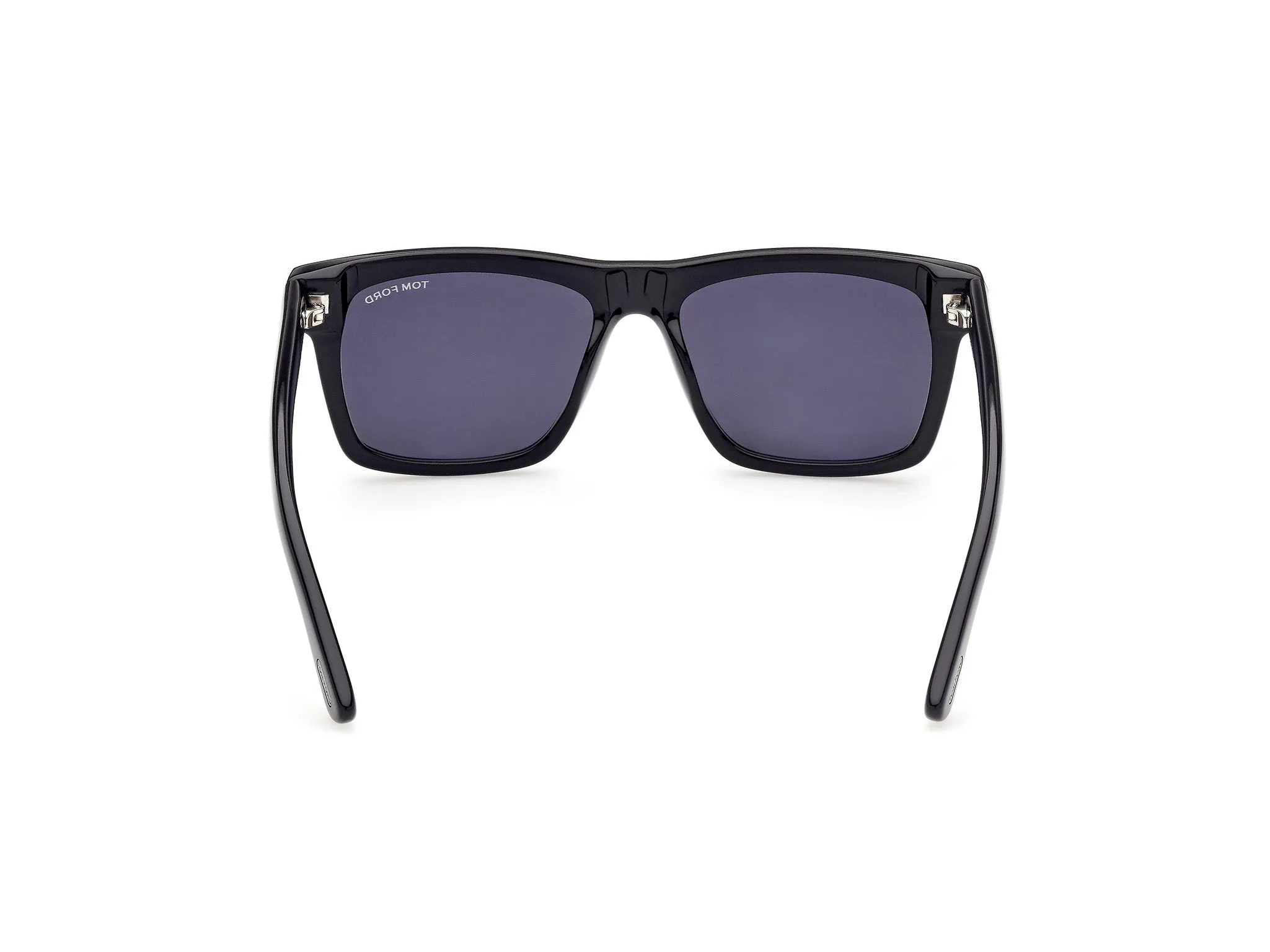 TOM FORD FT0906-N BUCKLEY-02 01A Occhiali da sole Acetato Nero Grigio Squadrata Normale - immagine 4