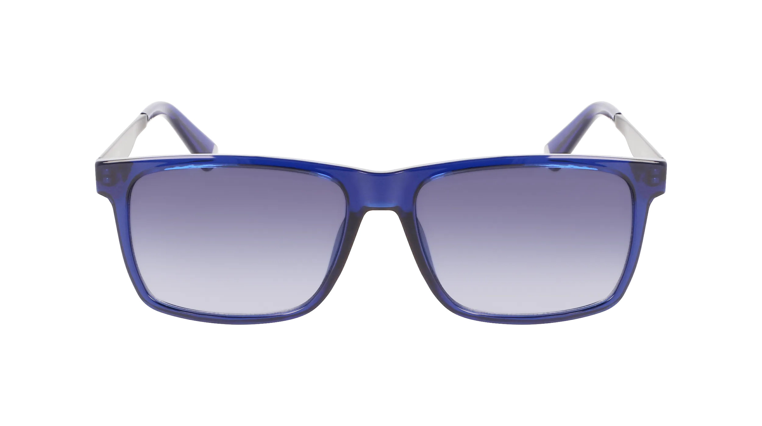 Calvin Klein CKJ21624S 400 Occhiali da sole Iniettato Blu Blu Squadrata Normale Fotocromatiche - immagine 2