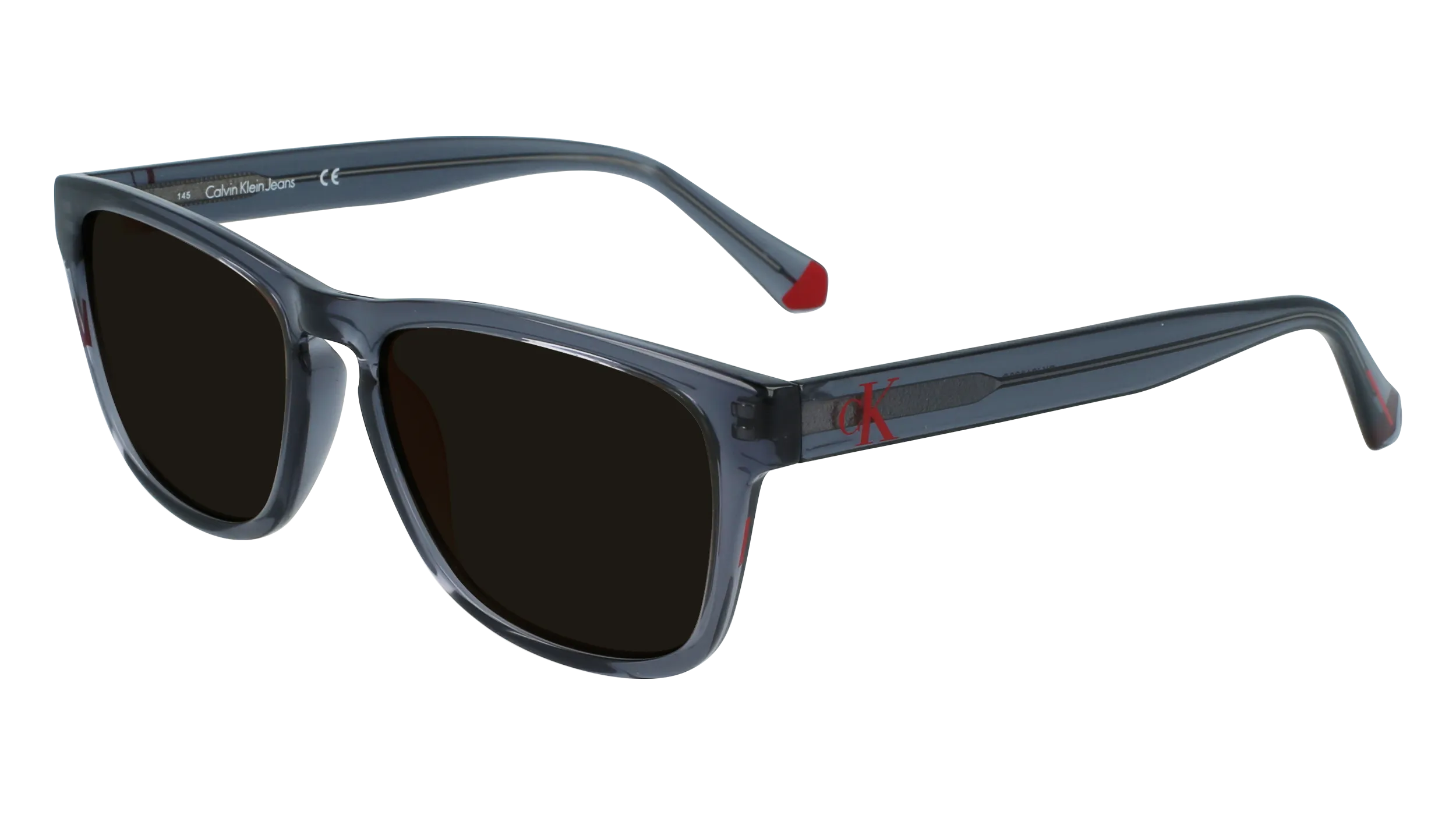 Calvin Klein CKJ21623S 050 Occhiali da sole Iniettato Grigio Marrone Squadrata Normale Fotocromatiche - immagine 1