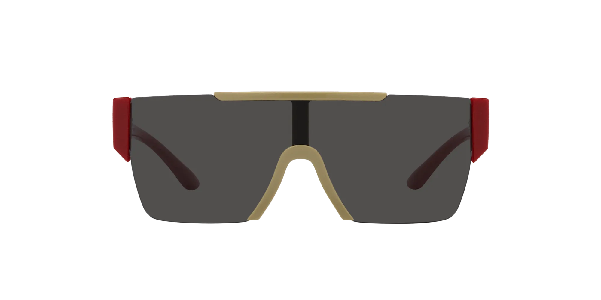 Burberry JB4387 404787 Occhiali da sole Iniettato Beige Grigio Squadrata Normale - immagine 2