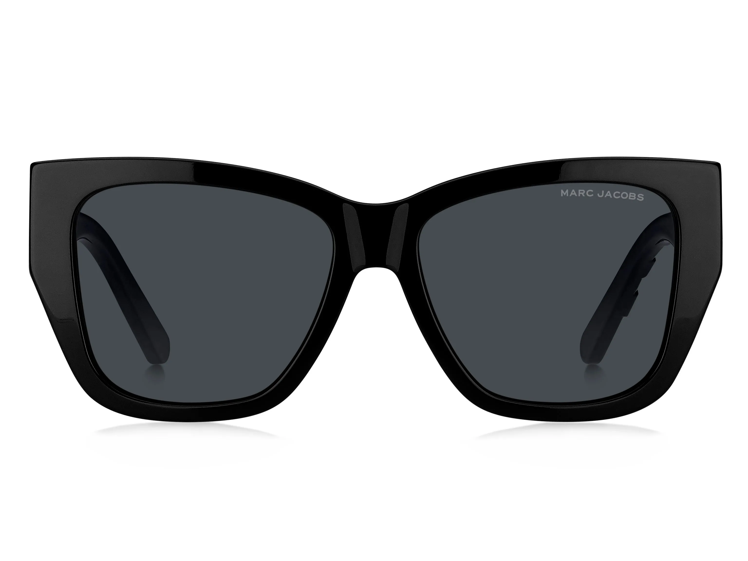 Marc Jacobs MARC 695/S 80S/2K Occhiali da sole Acetato Nero Grigio Squadrata Normale - immagine 2