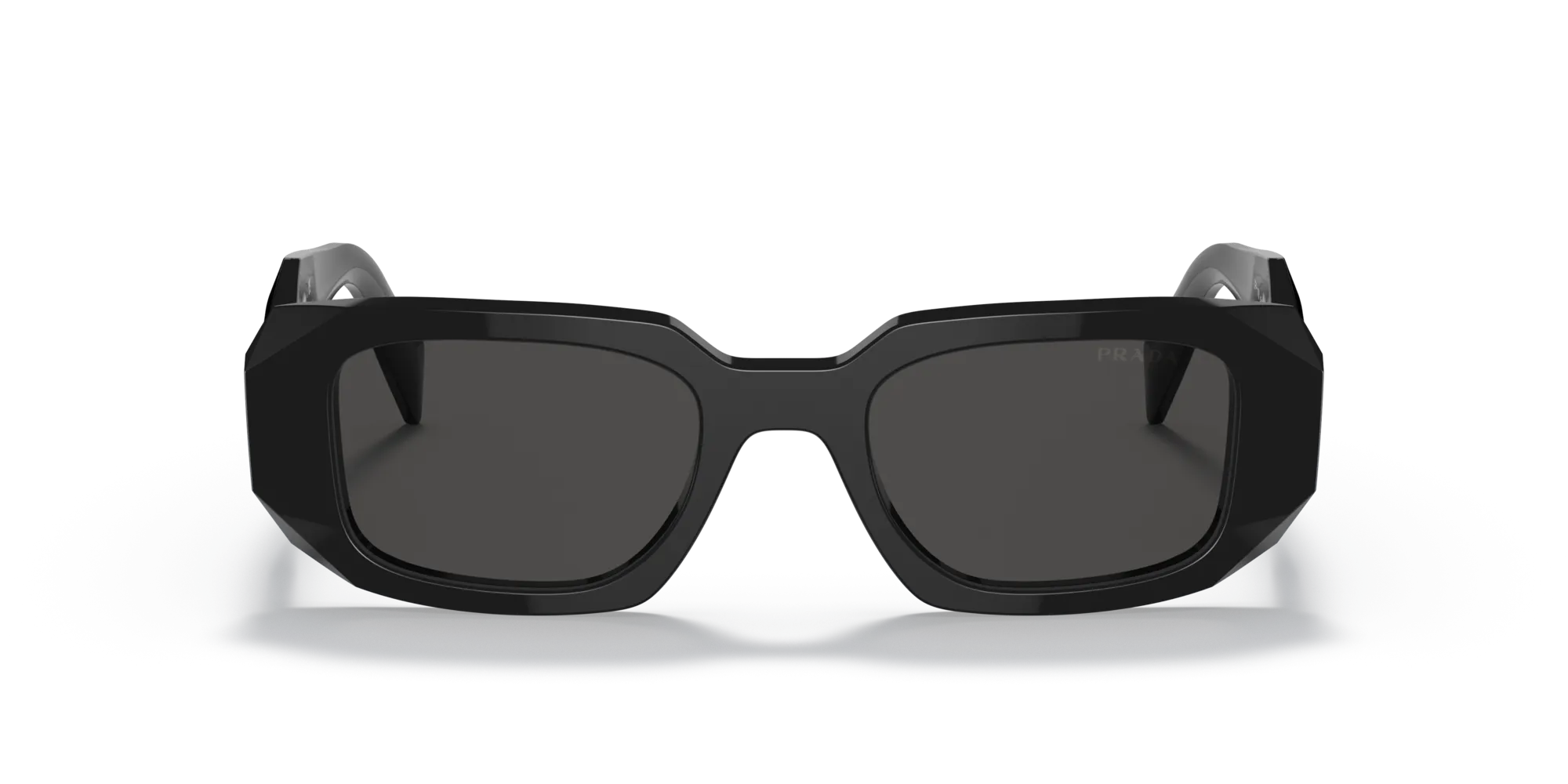 Prada PR 17WSF 1AB5S0 Occhiali da sole Acetato Squadrata - immagine 3