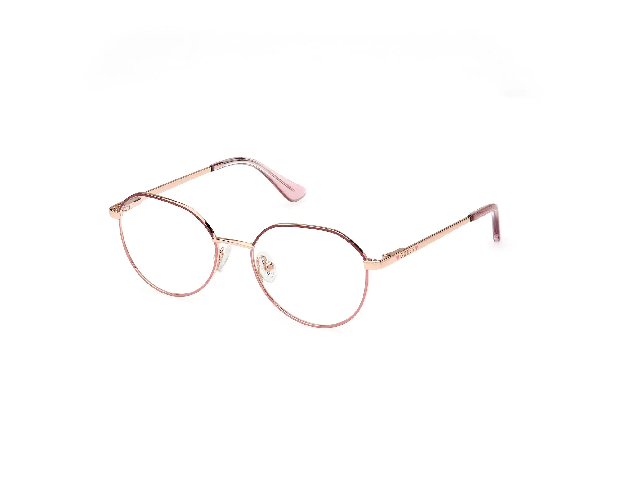 Guess GU9232 074 Montature da vista bambino Metallo Rotonda Normale - immagine 1
