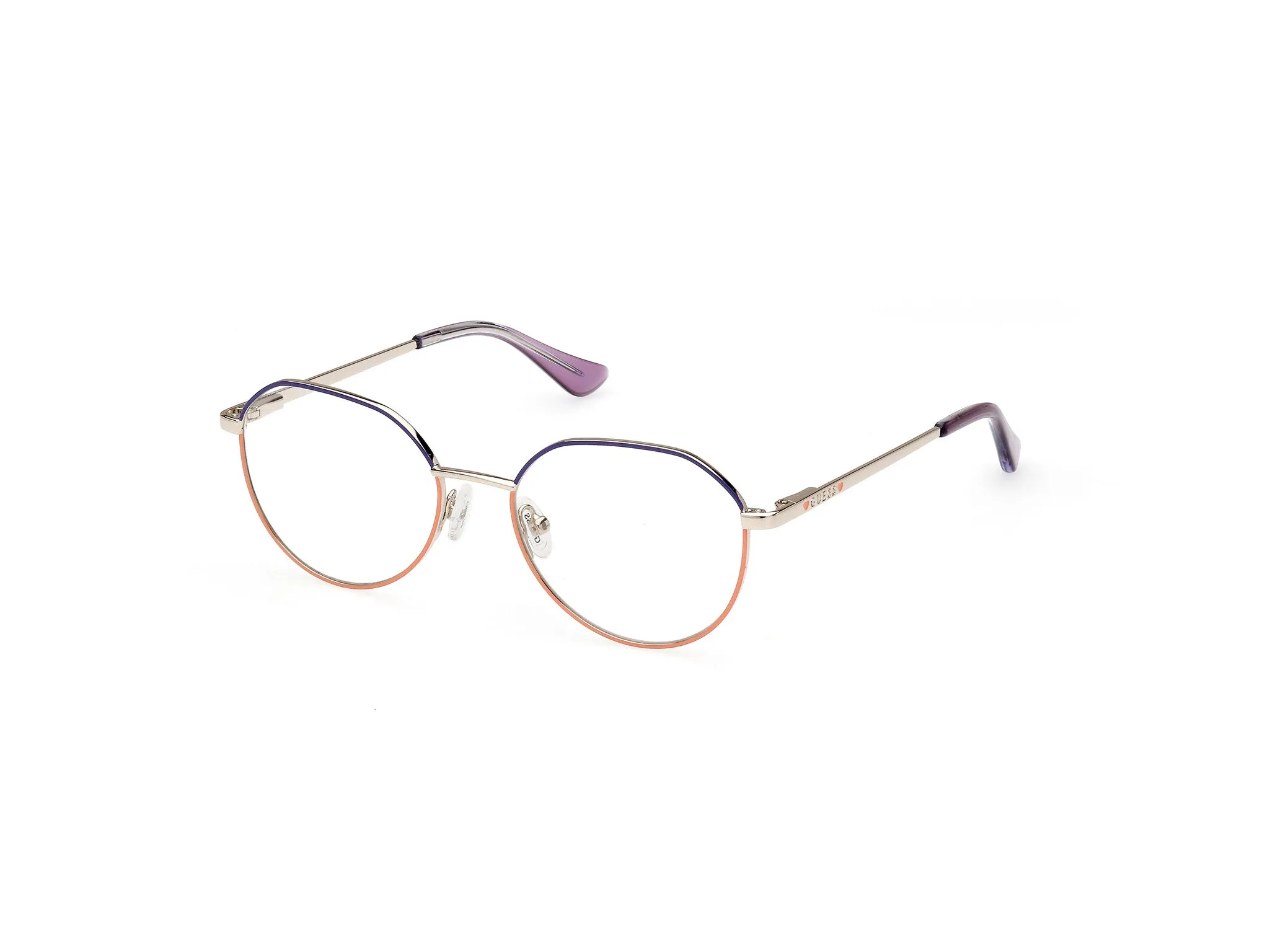Guess GU9232 083 Montature da vista bambino Metallo Rotonda Normale - immagine 1