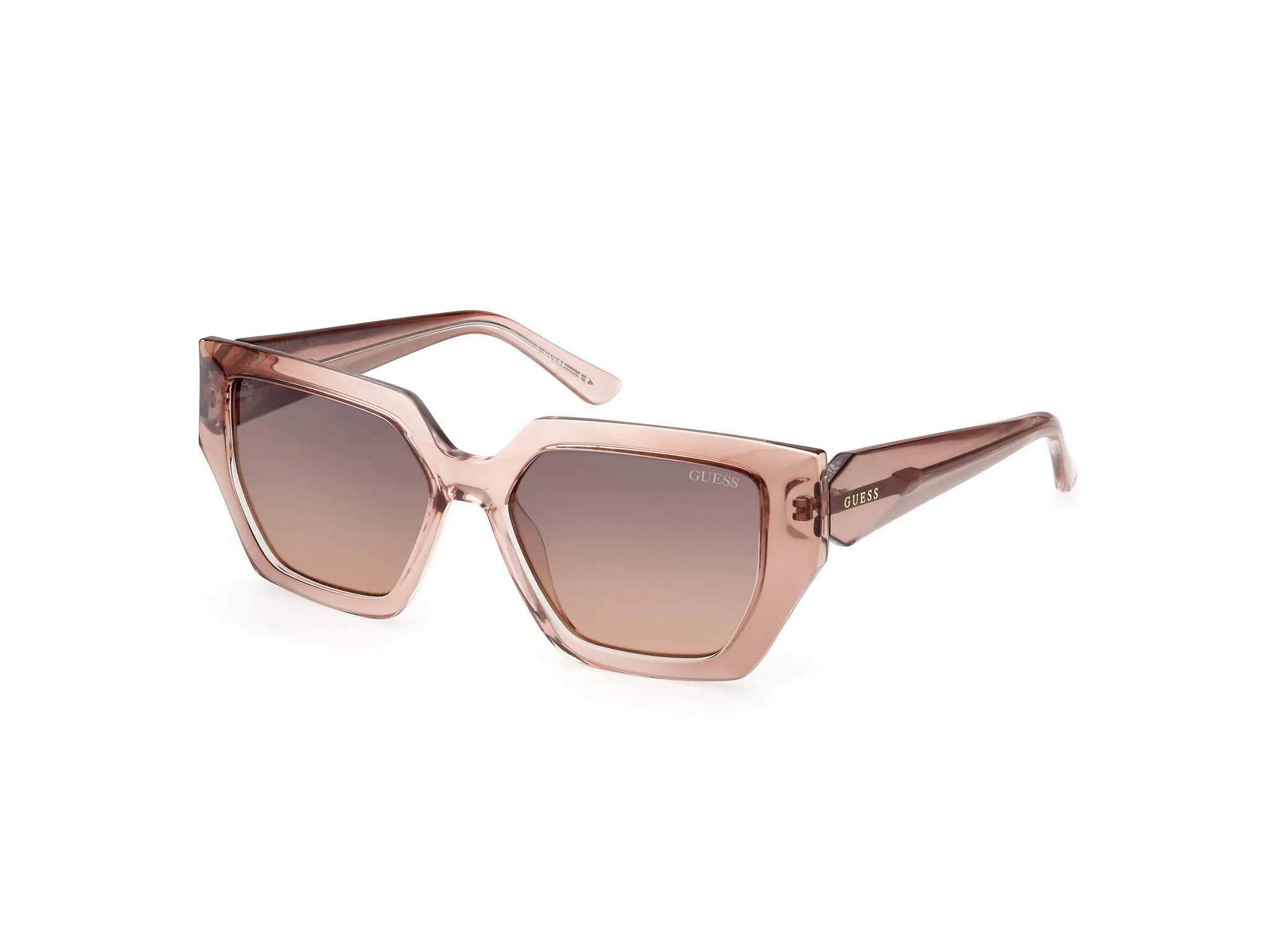 Guess GU7896 47F Occhiali da sole Iniettato Geometrica Normale Sfumato - immagine 1