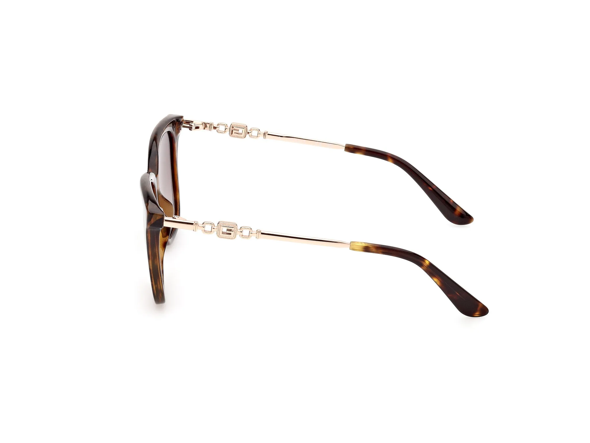 Guess GU7886 52F Occhiali da sole Iniettato Squadrata Normale Sfumato - immagine 2