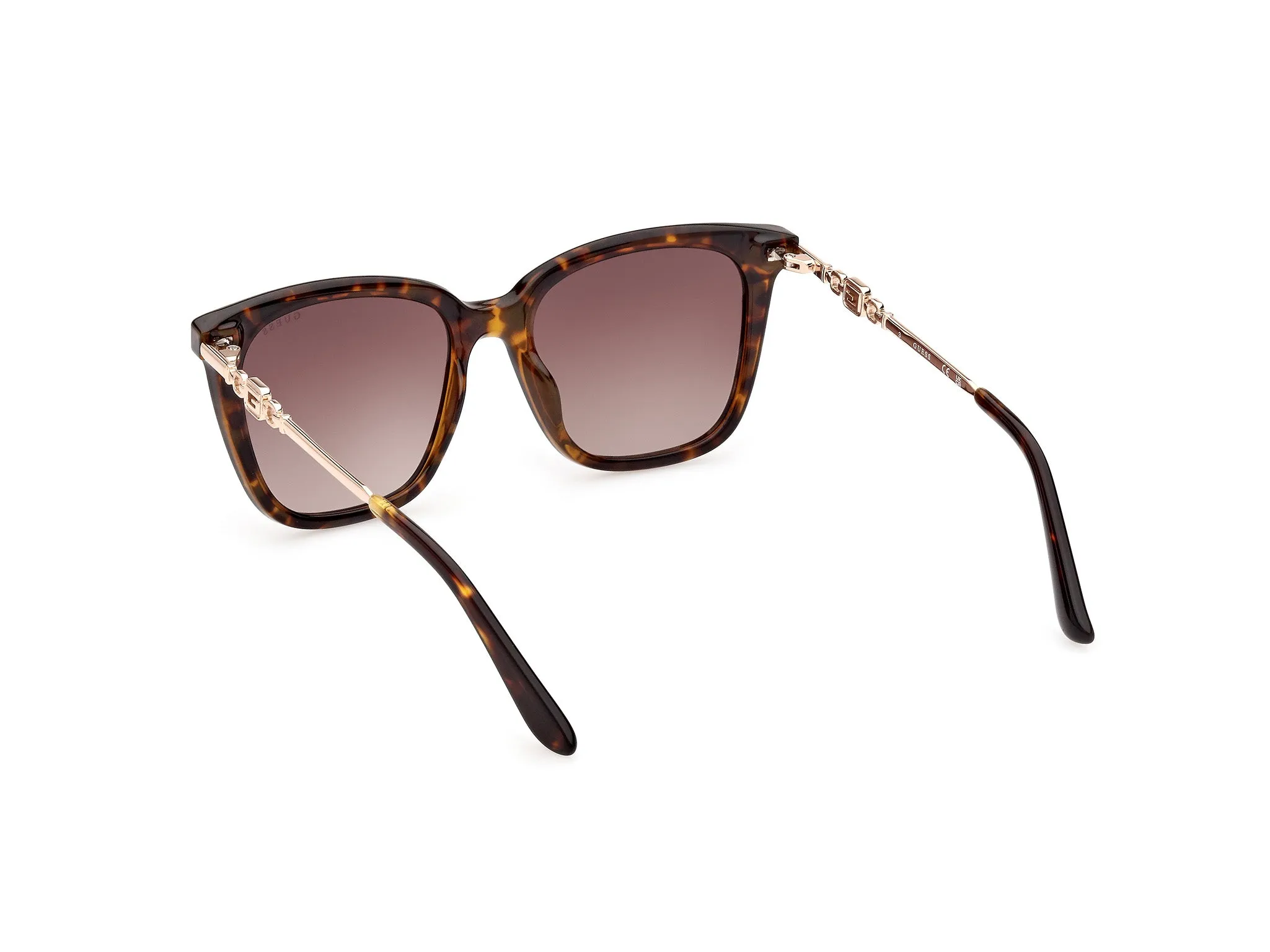Guess GU7886 52F Occhiali da sole Iniettato Squadrata Normale Sfumato - immagine 4