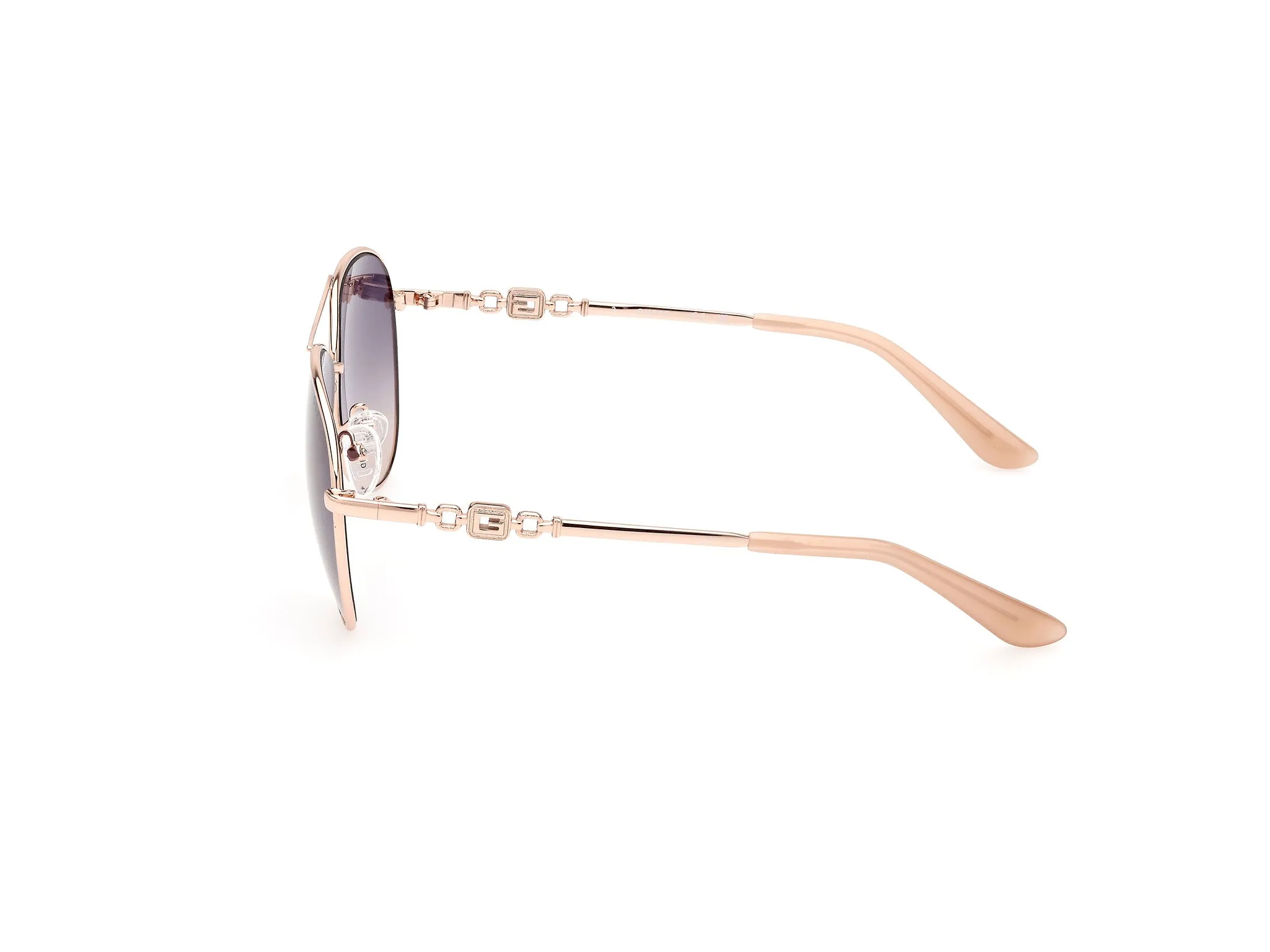 Guess GU7885-H 28W Occhiali da sole Metallo Oro Blu Pilot Normale Sfumato - immagine 2