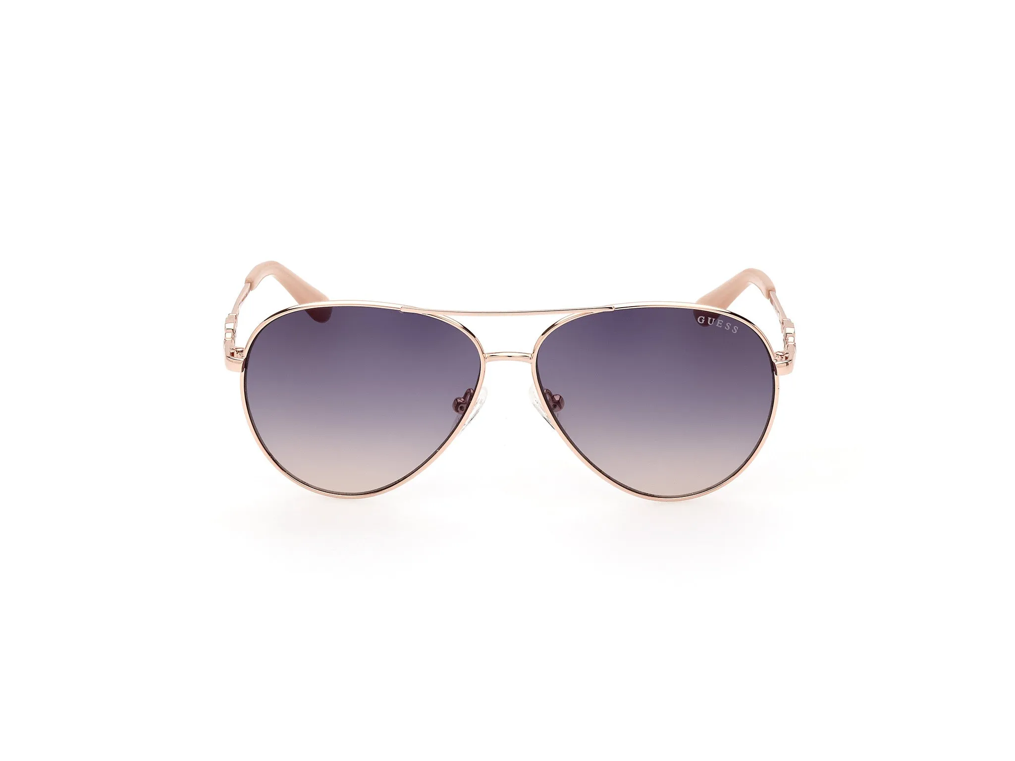 Guess GU7885-H 28W Occhiali da sole Metallo Oro Blu Pilot Normale Sfumato - immagine 3