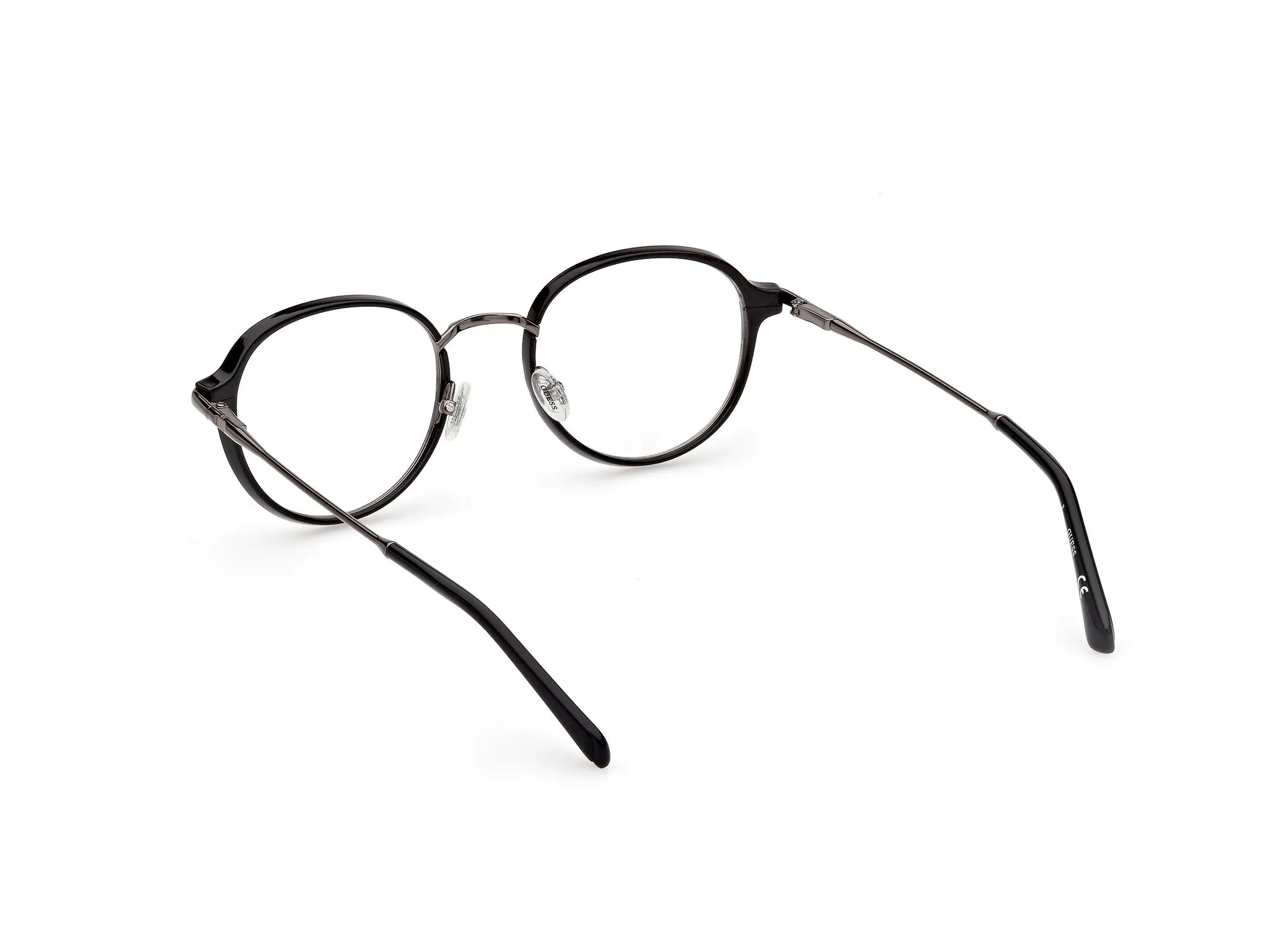 Guess GU50079 1 Montature da vista Iniettato Nero Rotonda Normale - immagine 4