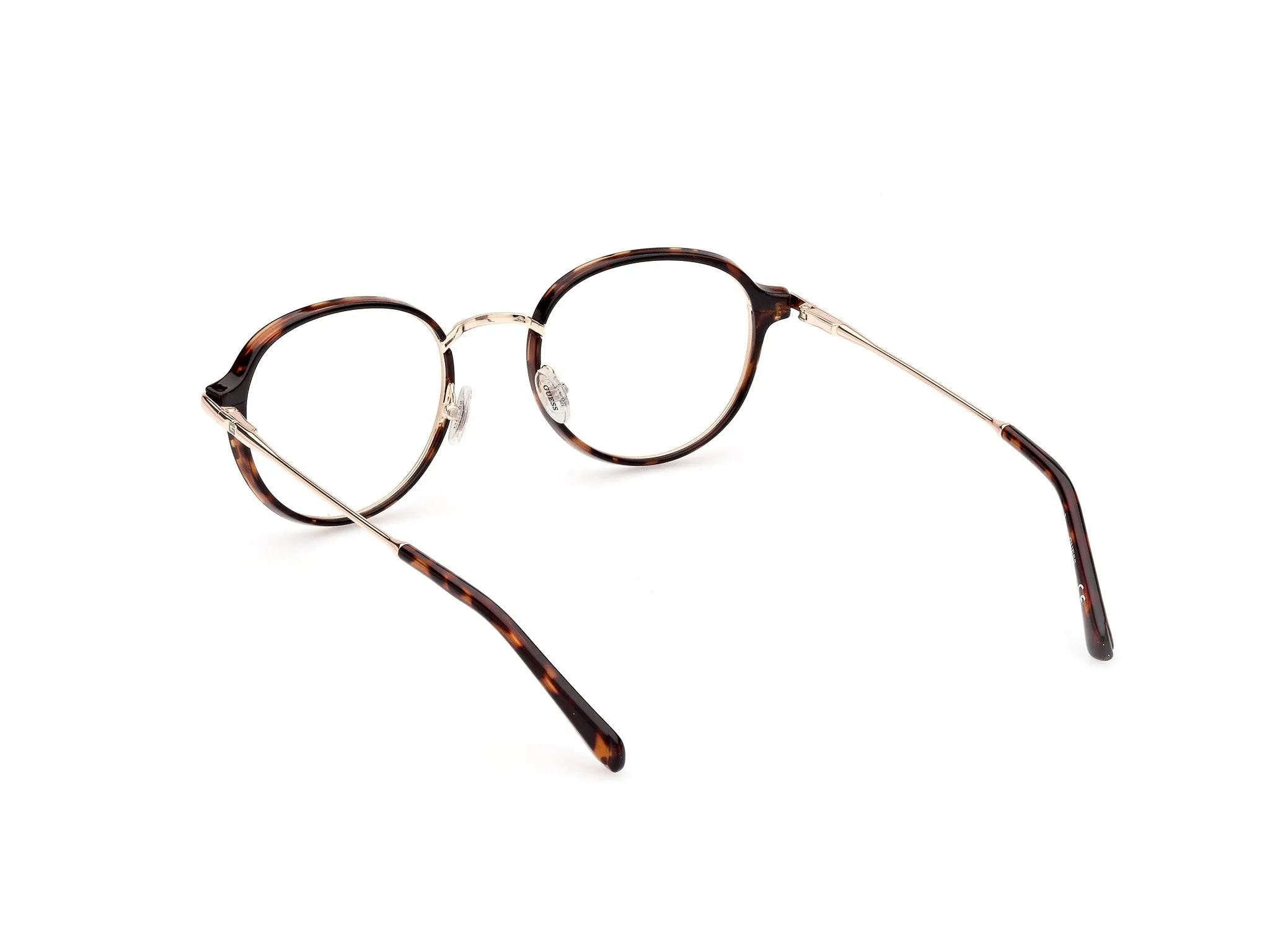 Guess GU50079 52 Montature da vista Iniettato Havana Rotonda Normale - immagine 4